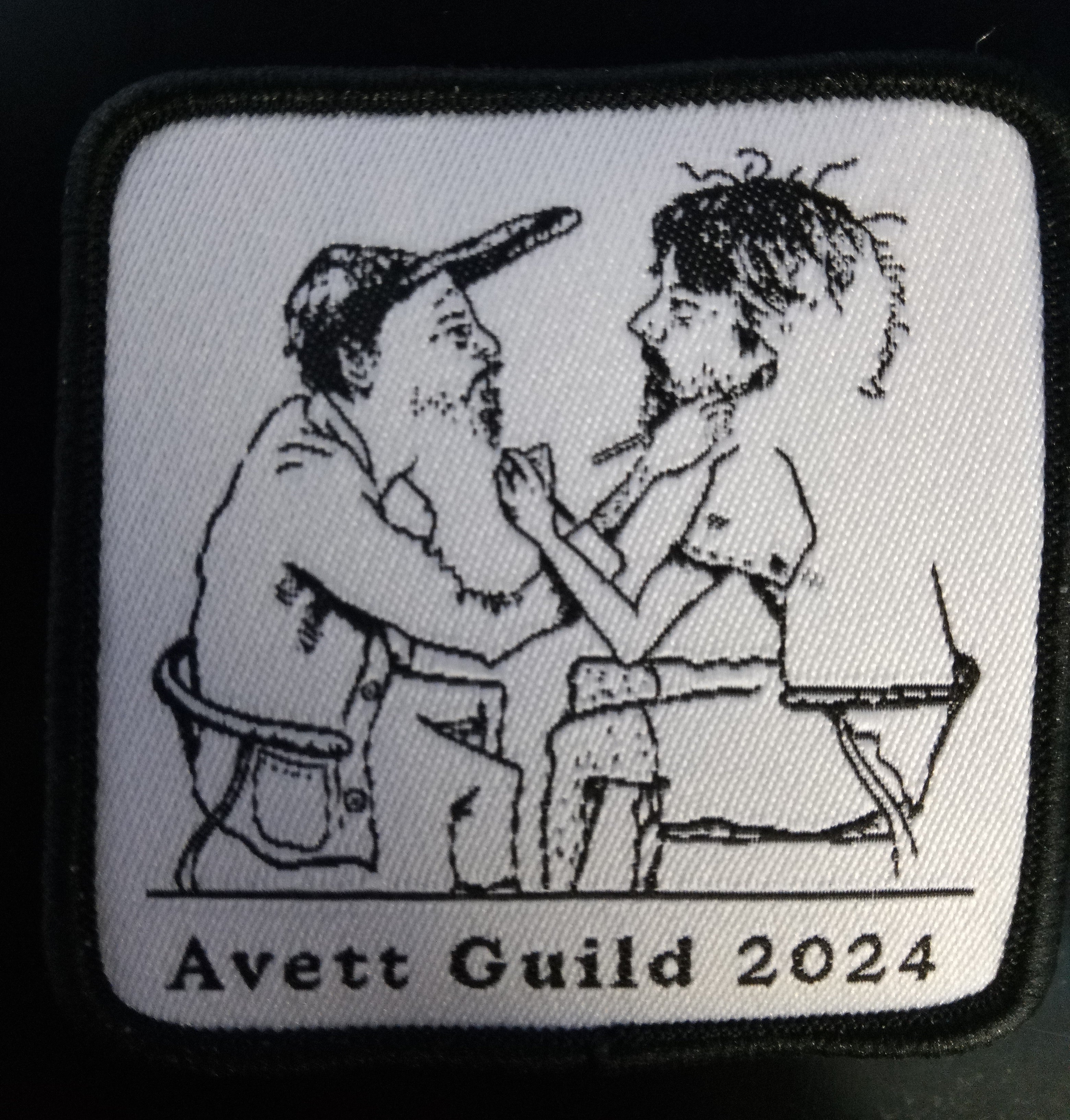 2024 Avett Guild Merch Avett Brothers Pennant and Patch Set