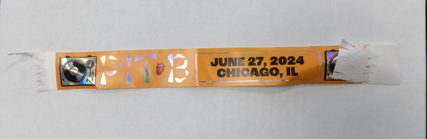 Rolling Stones 2024 Hackney Diamonds Chicago, IL Lithograph