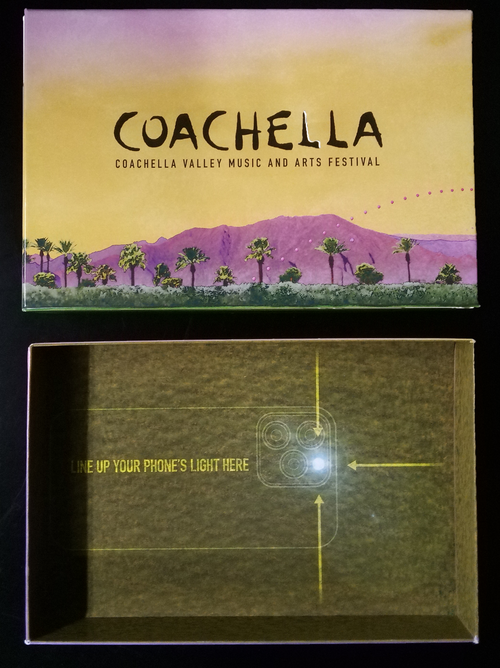 2024 Coachella Welcome Guide Swag - Diorama, Lost & Found Tags
