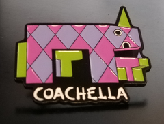 2024 Coachella Pins - Set of 4