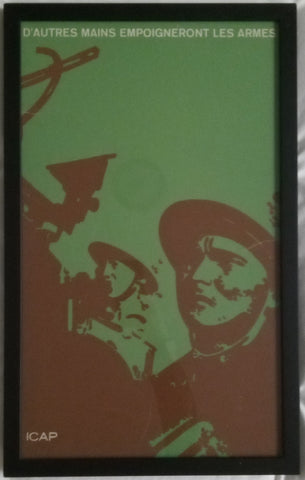 Communist Era Cuba Framed Posters Set of 6 Felix Beltran