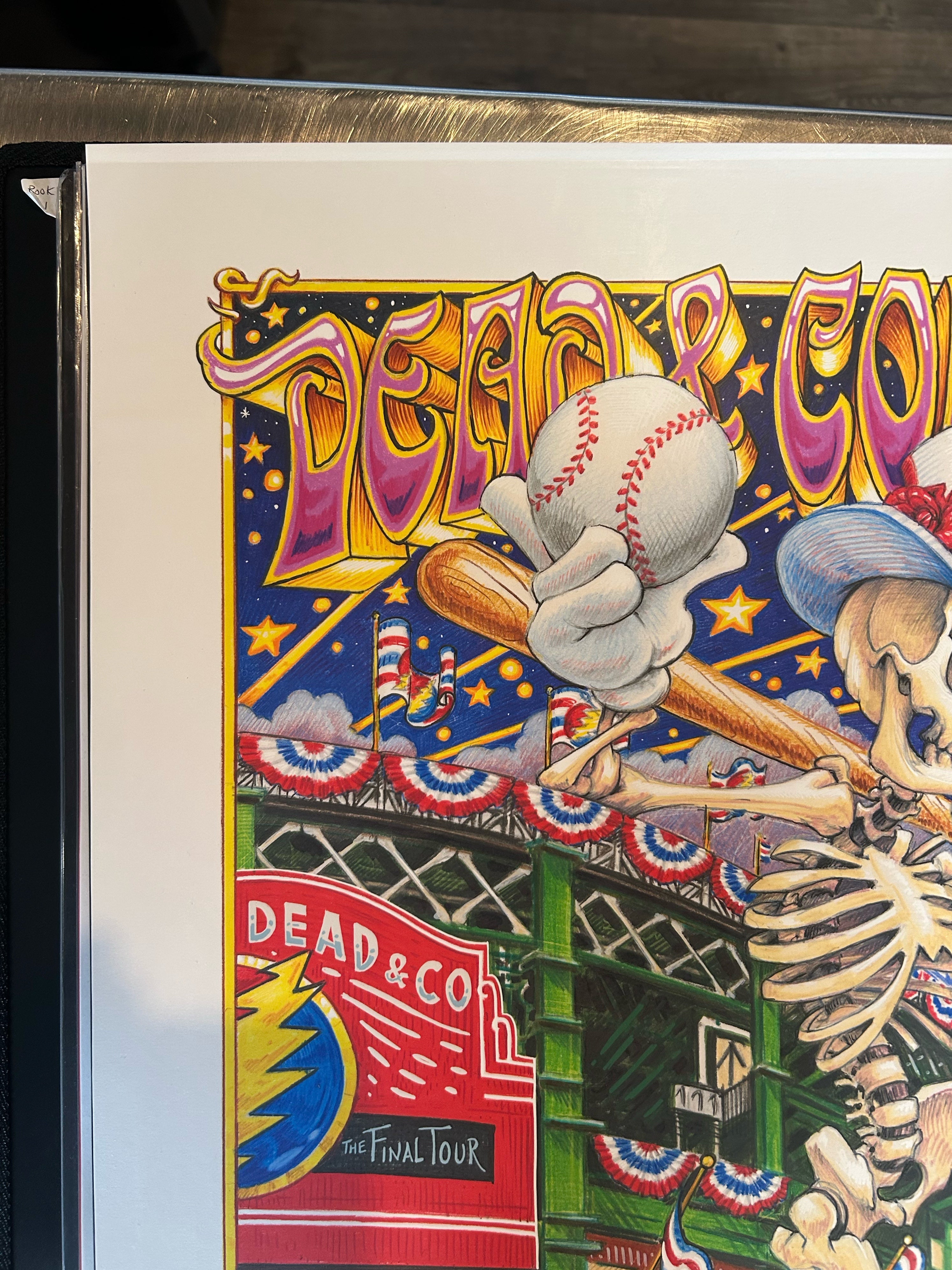 A.J. Masthay Dead & Company Wrigley Field 2023 Night #1 & #2 Set