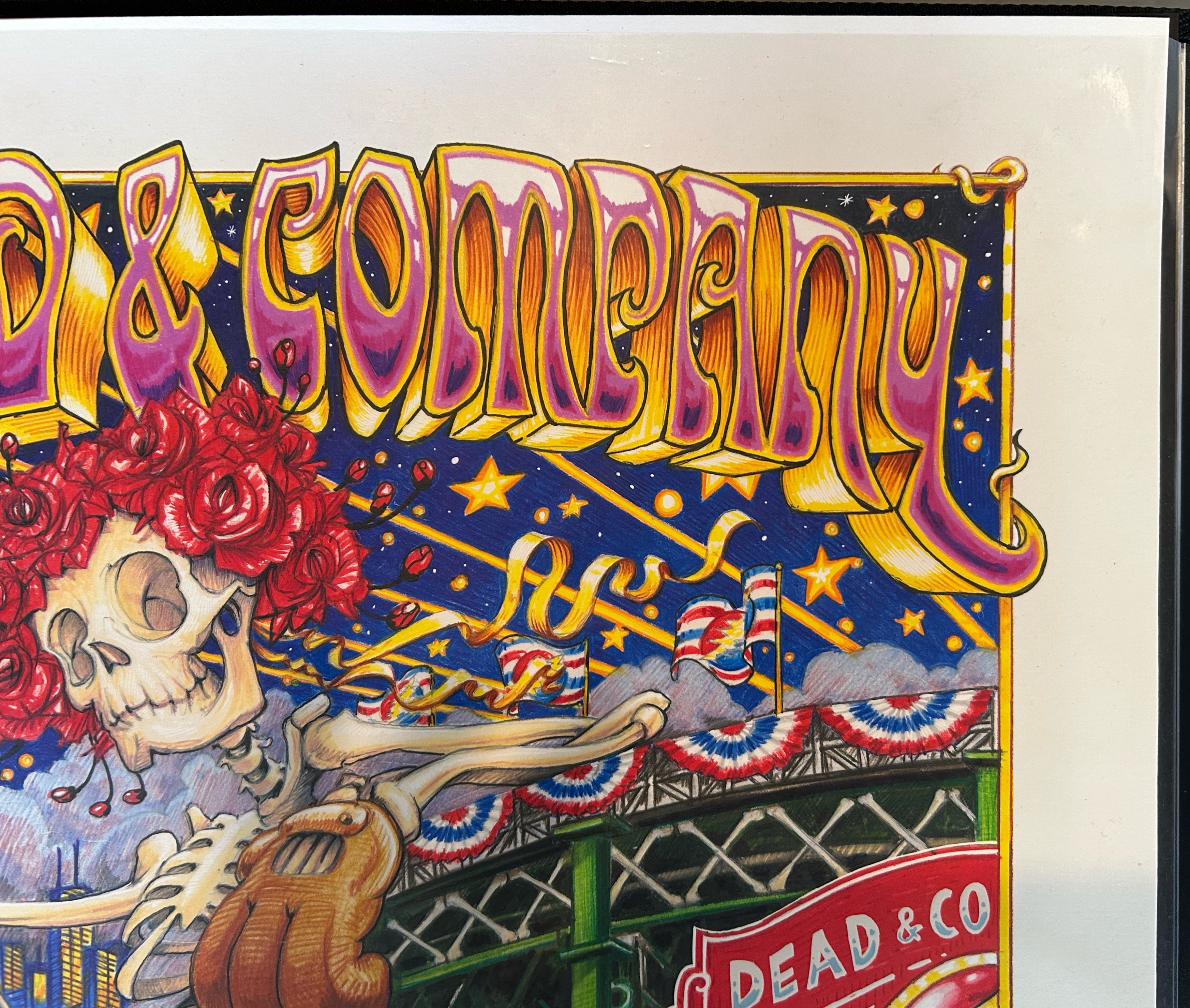 A.J. Masthay Dead & Company Wrigley Field 2023 Night #1 & #2 Set