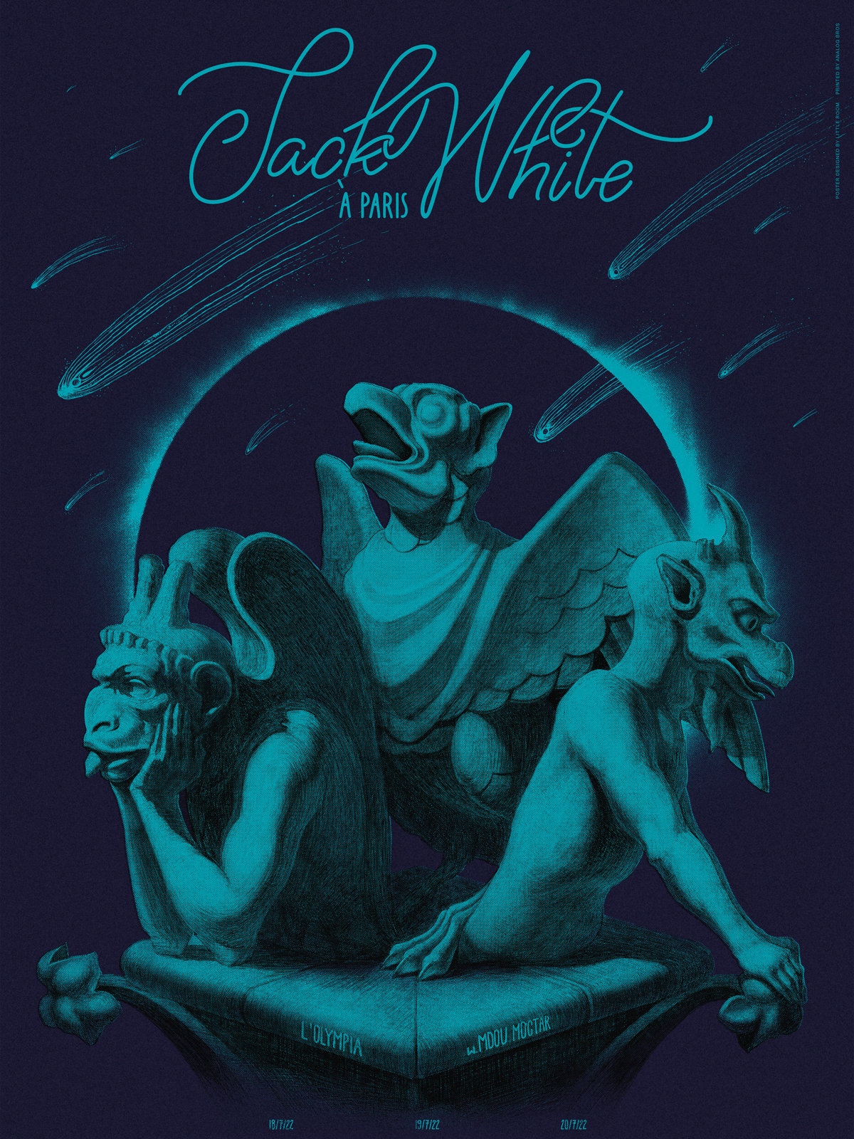 Little Room Agency Jack White Paris 2022 Show Edition Print Patina Edition