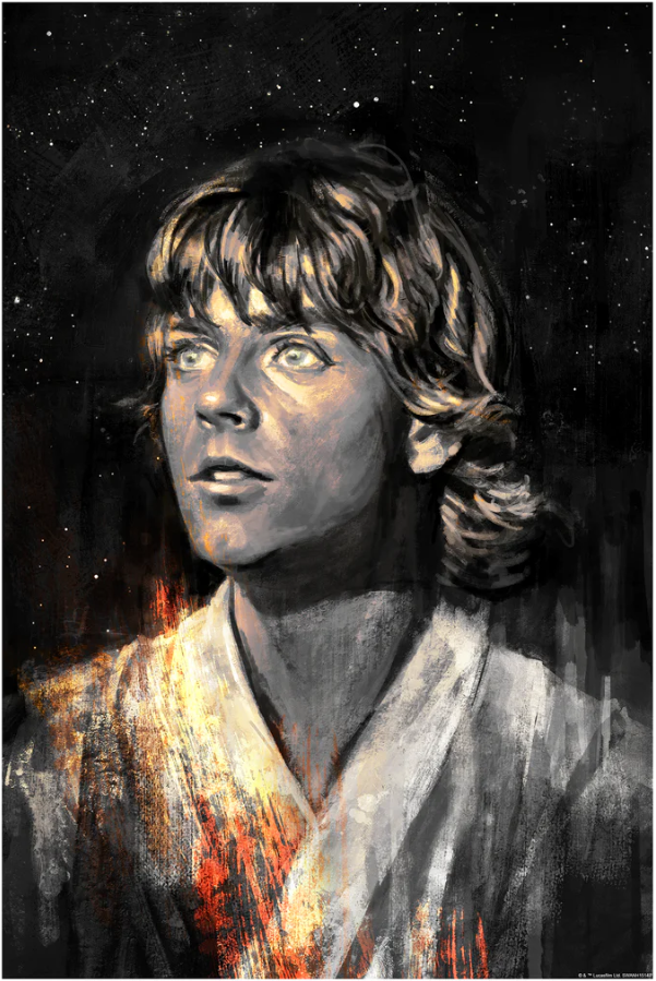 Alice X. Zhang Star Wars Luke Timed Giclee Print xx/150 2021