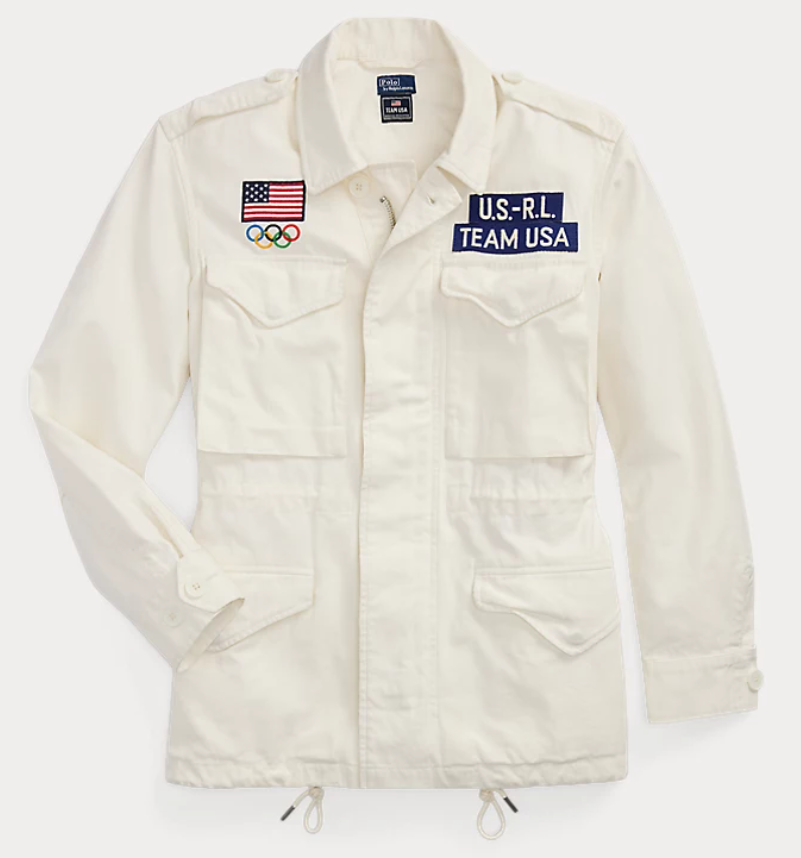 Team USA - 2024 Paris Olympics - Women's Twill Field Jacket - Small