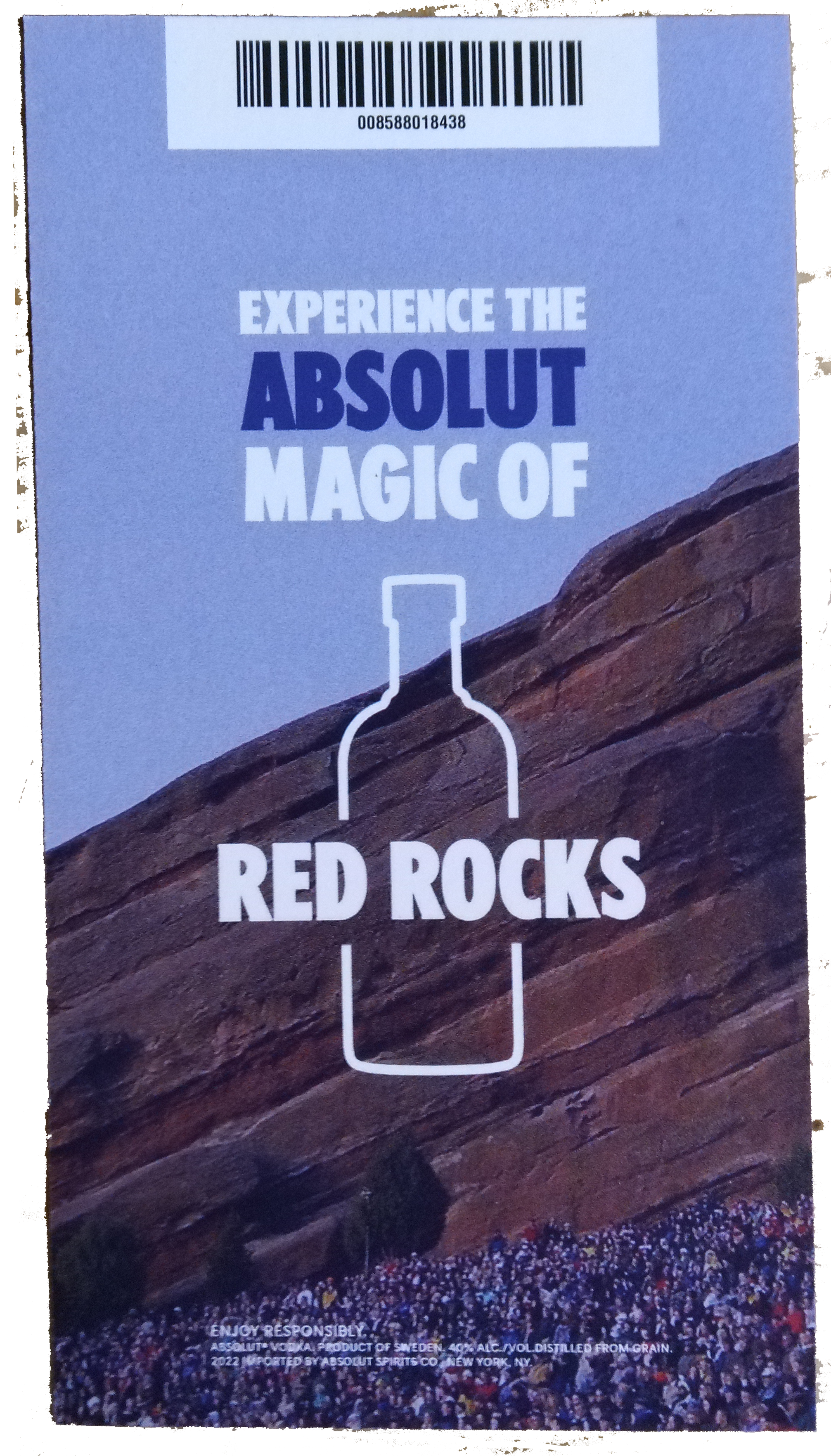 RED ROCKS  2022 Collector Series Design 2/4 Thomas Rhett