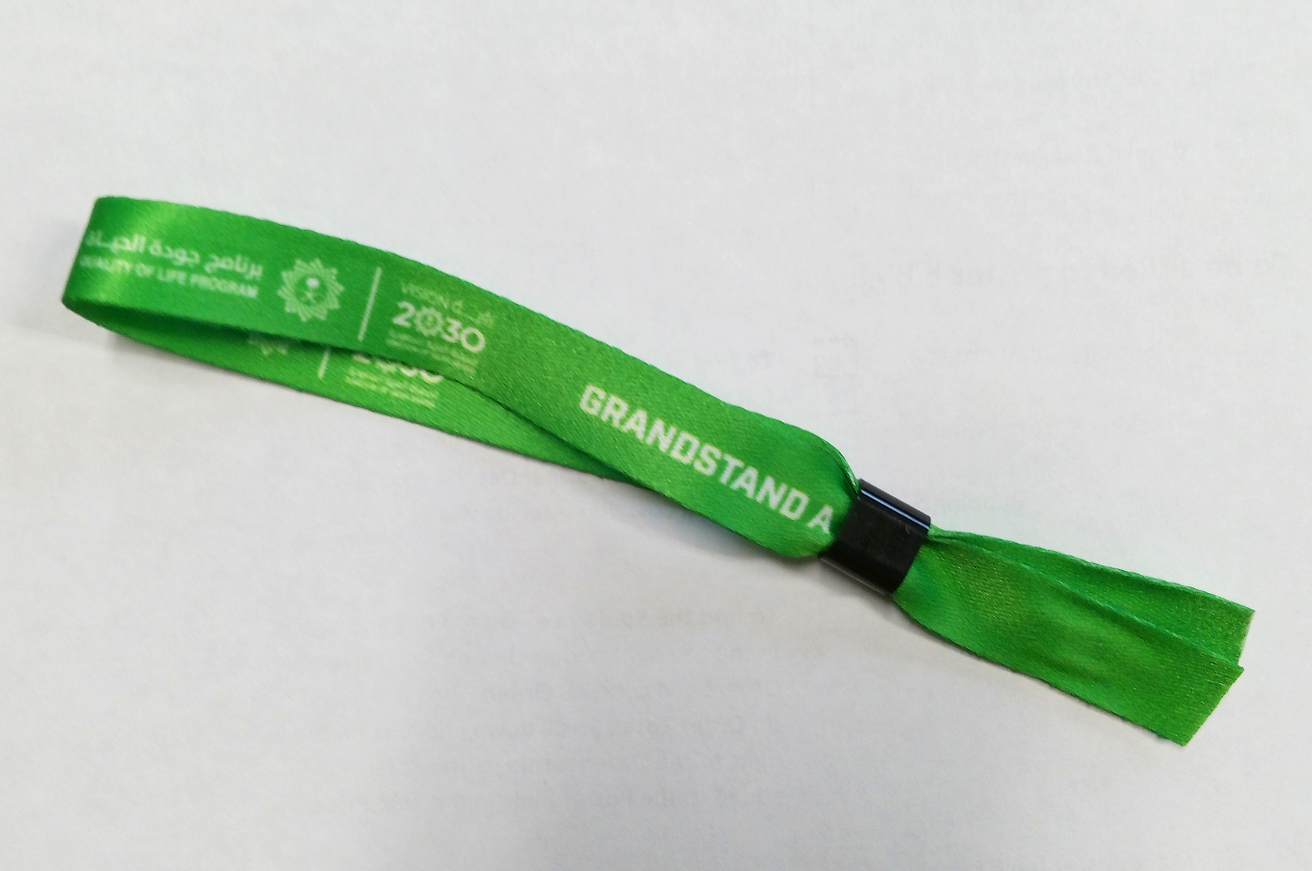 Ring of Fire Tyson Fury/Oleksandr Usyk Boxing Match Wristband 2024 Riyadh
