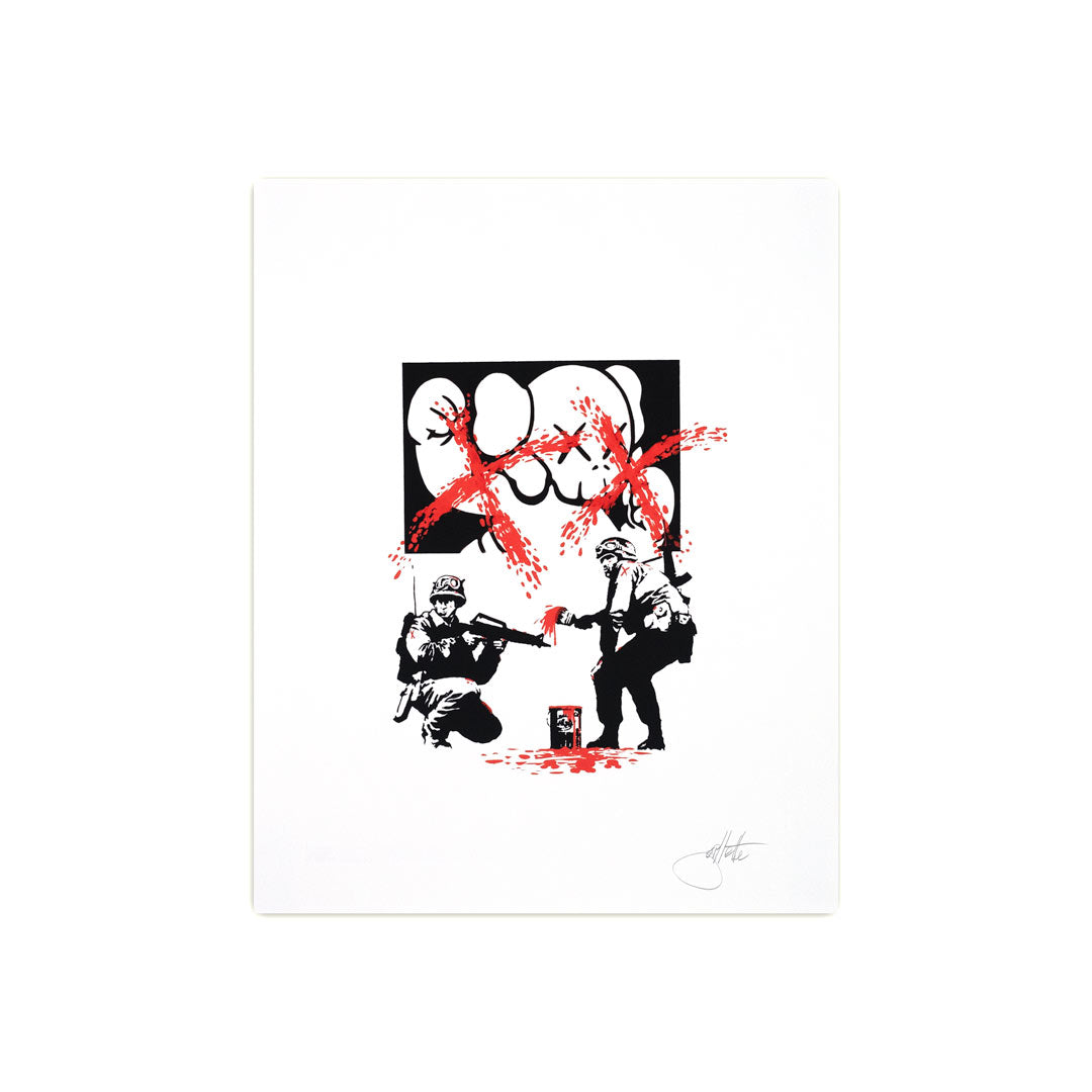 Jeff Gillette Art in Action Kaws 2021