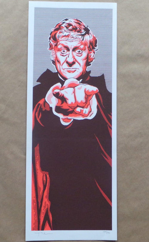 Title:  Doctor Who  Poster artist:  Tim Doyle  Edition:  xx/150  Type:  Screen Print  Size:  9" x 24"  Notes: Check out our other listings for more hard-to-find and out-of-print posters.