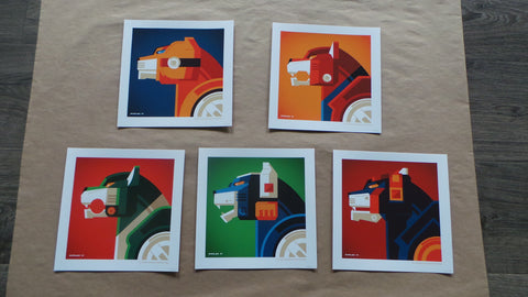 Daniel Arsham Fictional Advertisements posters Signed set of 5 xxx/250 2021