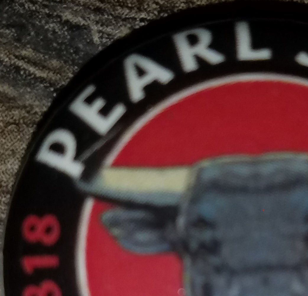 Pearl Jam Wrigley Field Bull Pin Chicago August 2018 Shows