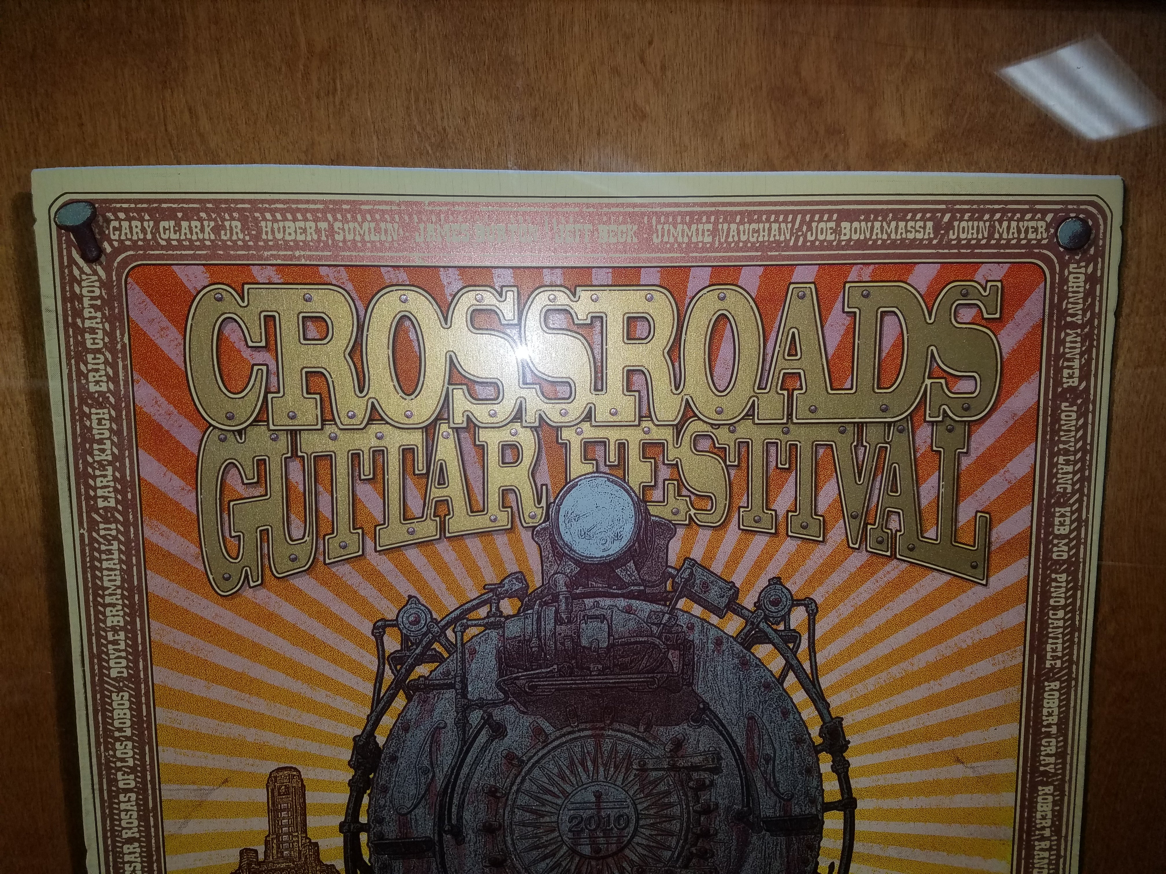 Ron Donovan Dave Hunter 2010 Crossroads Guitar Festival Ltd Ed. Birch Panel Edit
