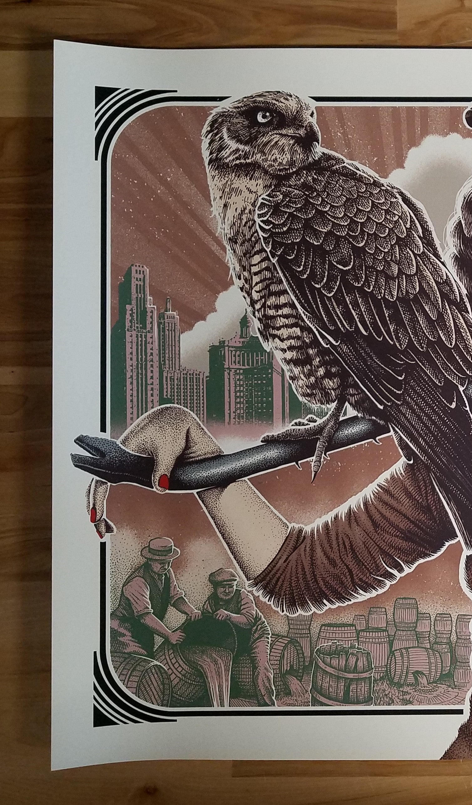 Title: Pearl Jam Bros Wrigley Field - 2018 Artist: Paul Jackson Edition: Released on August 16, 2018. Wrigley Field Merch Tent Edition, not signed or numbered. Type: Screen print poster Size: 24" x 18" inches Location: Chicago, IL Venue: Wrigley Field Notes: Very Good Condition. Created by the artist Paul Jackson for the two Wrigley Field shows taking place on August 18th & August 20th, 2018. Check out our other listings for more hard to find and out of print posters.