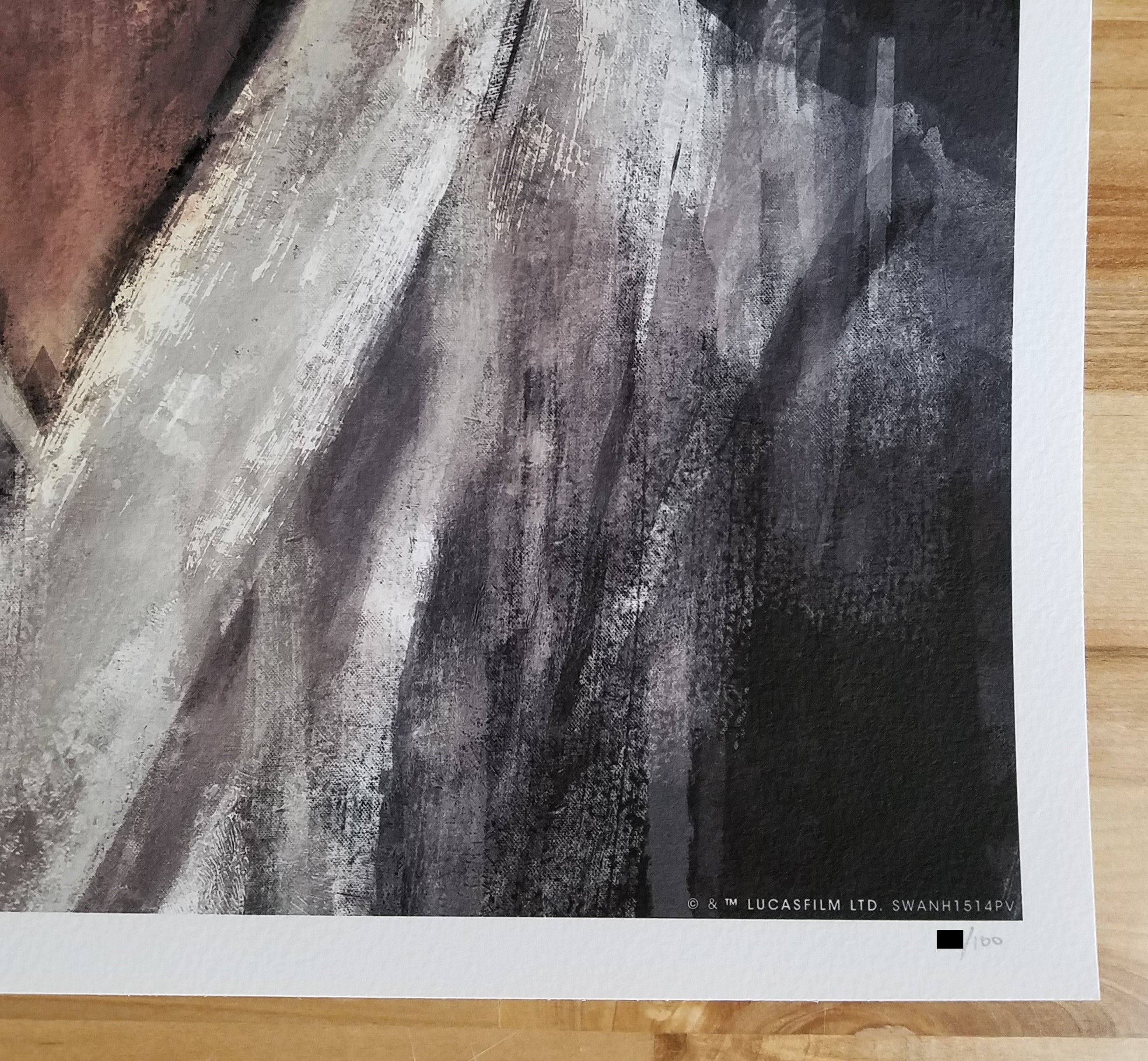 Alice X. Zhang - Star Wars Luke Variant Giclee Print - xx/100 - 2021