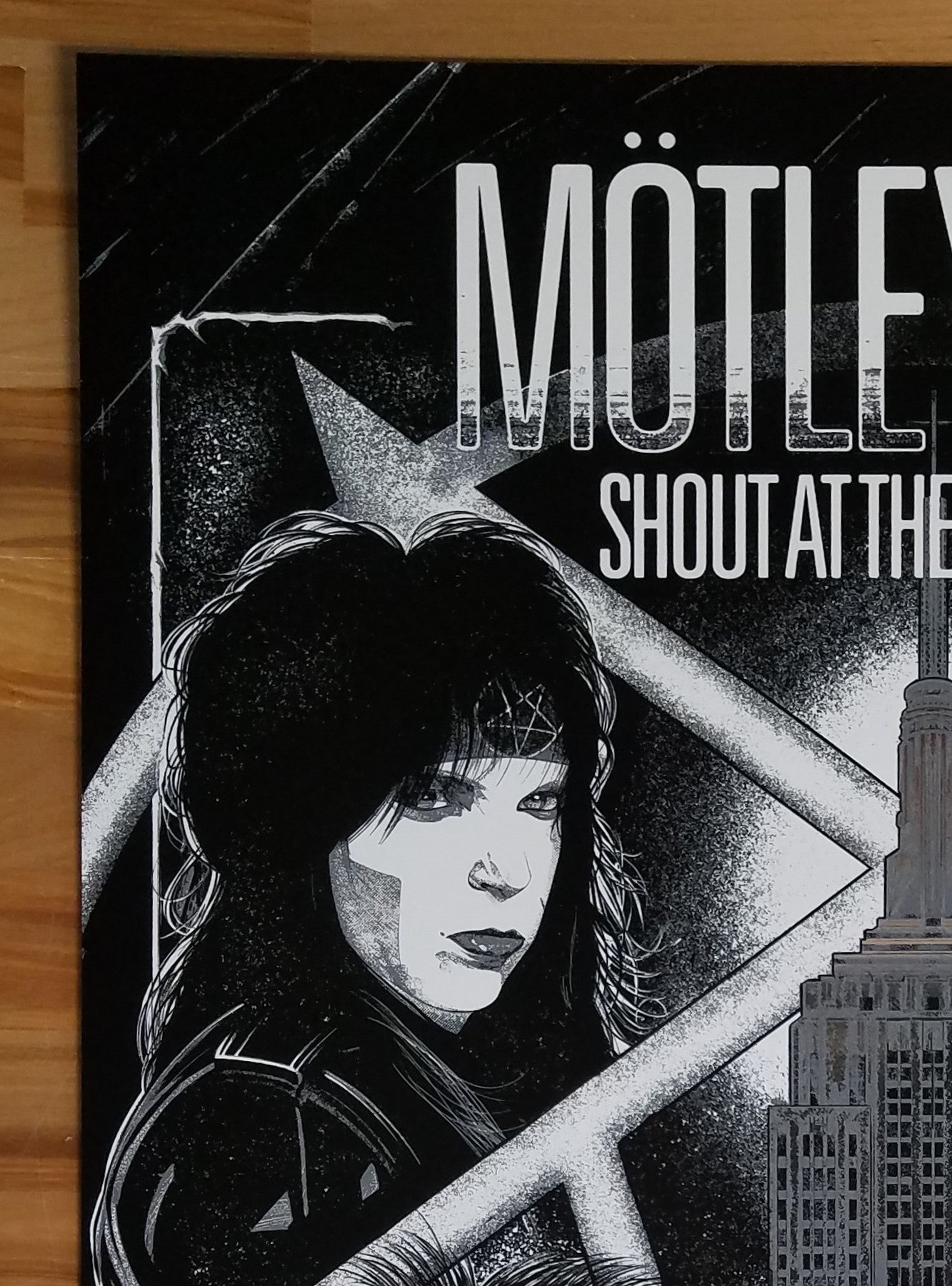 Wildner Lima MÖTLEY CRÜE NEW YORK CITY 1983 Foil Variant Edition