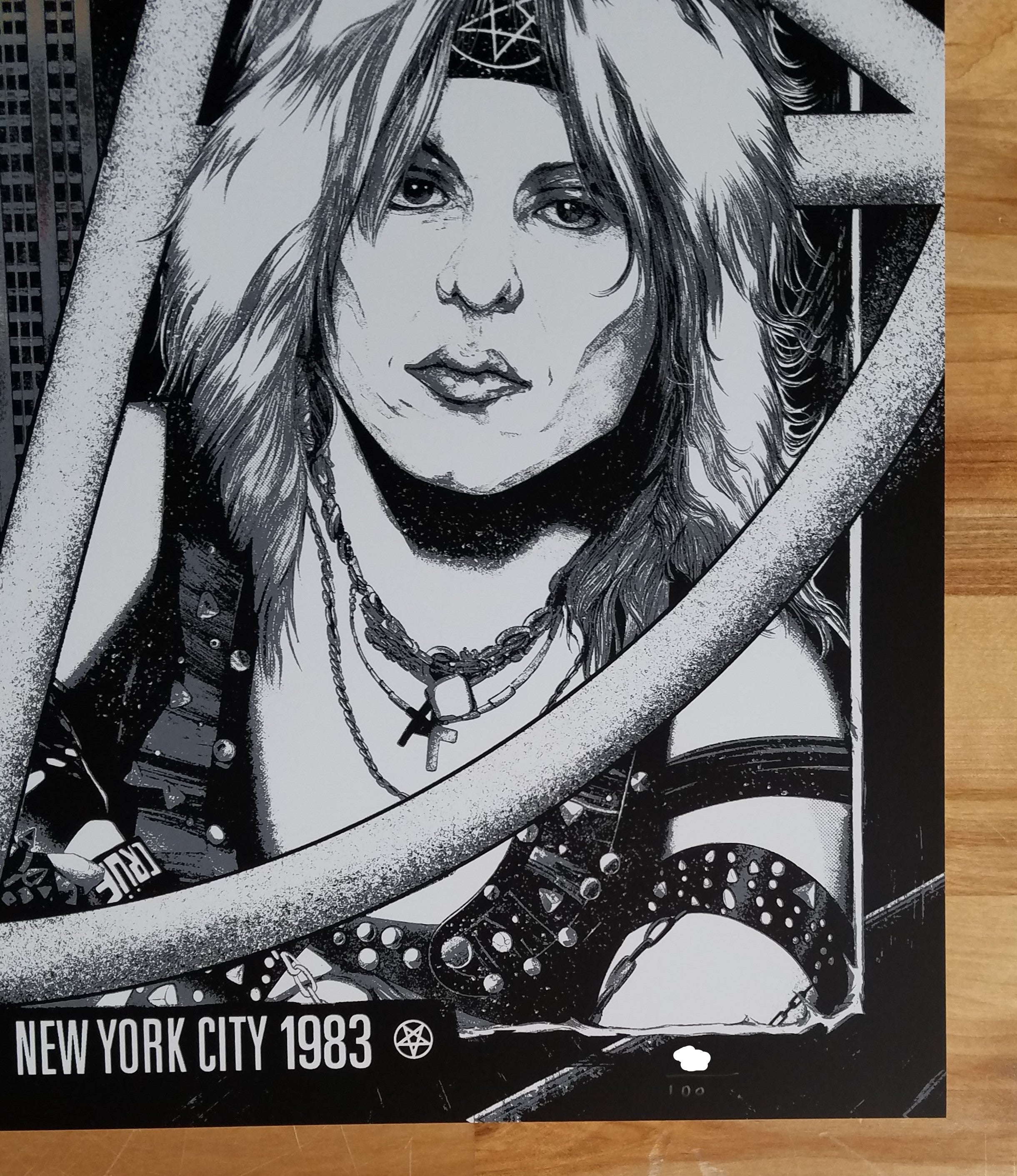 Wildner Lima MÖTLEY CRÜE NEW YORK CITY 1983 Foil Variant Edition