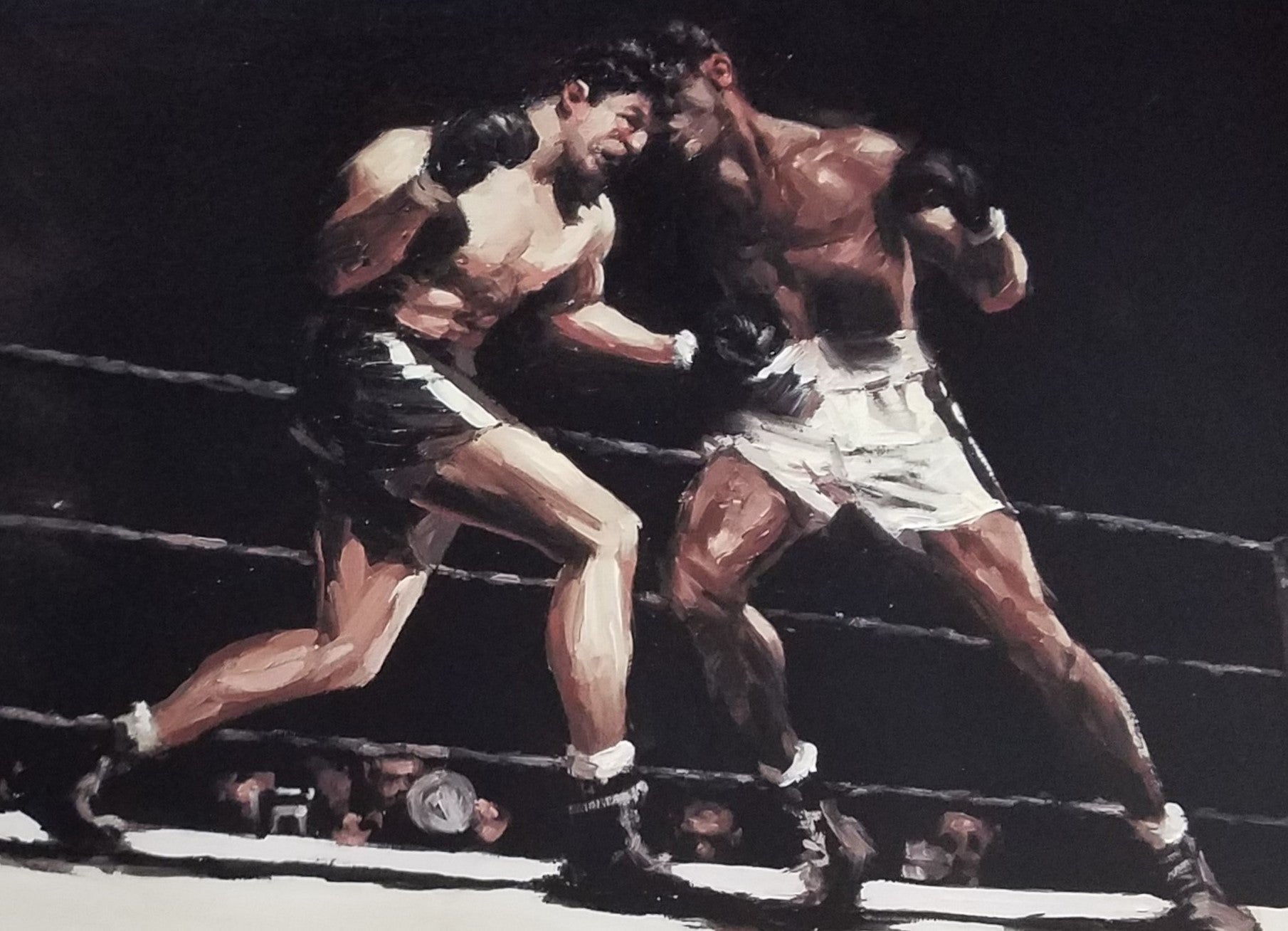 Title: Raging  Artist: Alistair Little  Edition:  xx/75  Type:  Fine Art Giclee  Size: 36" x 18"  Notes:  Released in 2021.  Print is stored flat in very good condition. Following purchase, prints are rolled in archival paper and shipped with bubble wrap in sturdy cardboard tubes.  Check out our other listings for more hard-to-find and out-of-print posters.