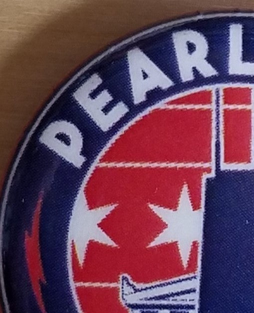 Title: Pearl Jam Hancock Building Pin Type: Pin Size: 1" x 1" Notes: Purchased from the Pearl Jam Merch Tent outside of Wrigley field on August 16, 2018.