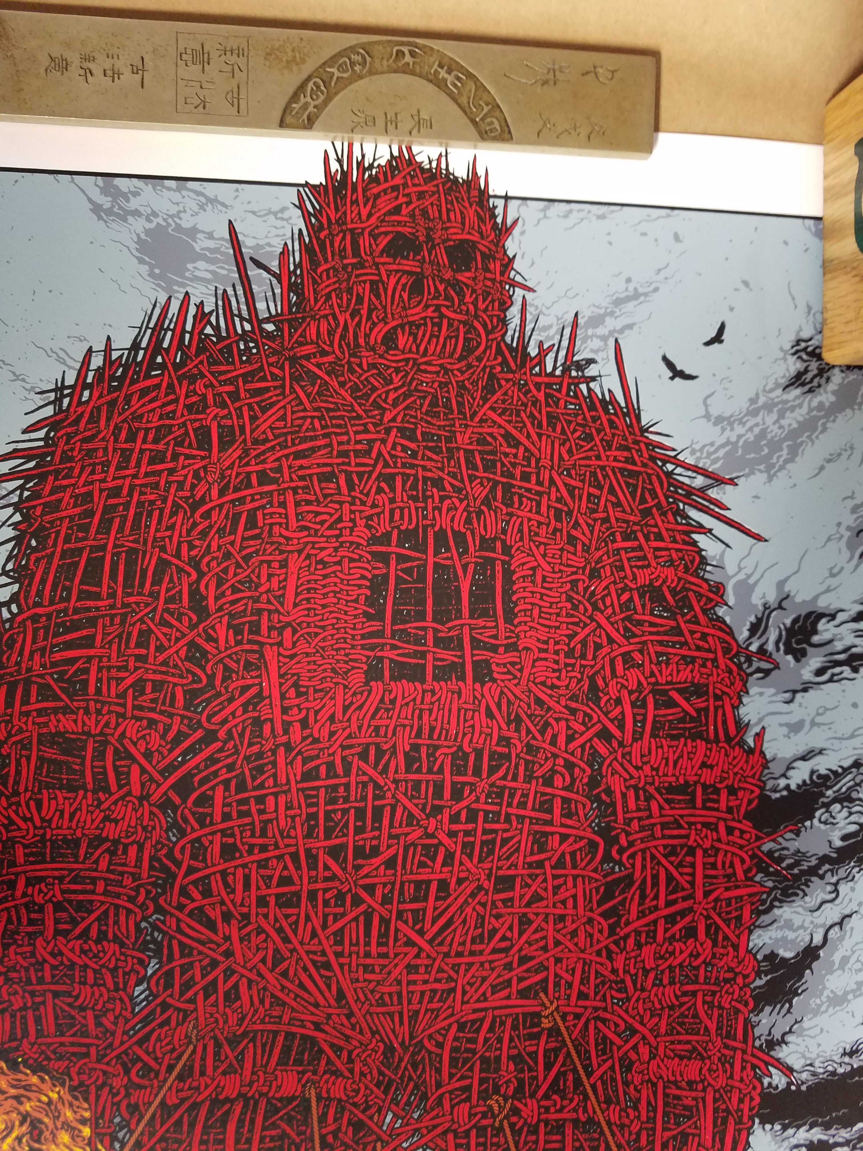 Title: Official Pearl Jam London 2022  Artist:  Ames Bros  Edition:  Regular Edition xx/130, signed and numbered  Type:  6 Color silkscreen poster on chipboard paper  Size:  18" x 24"  Venue:  Hyde Park  Location:  London, UK