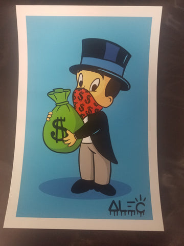 Alec Monopoly - The Greatest of All Time - Muhammed Ali - Giclee Print - 2022