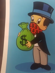 Title: Alec Monopoly Print  Poster artist: Alec Monopoly  Size: 8"x12"  Location: USA  Notes:  Check out our other listings for more hard-to-find and out-of-print posters.