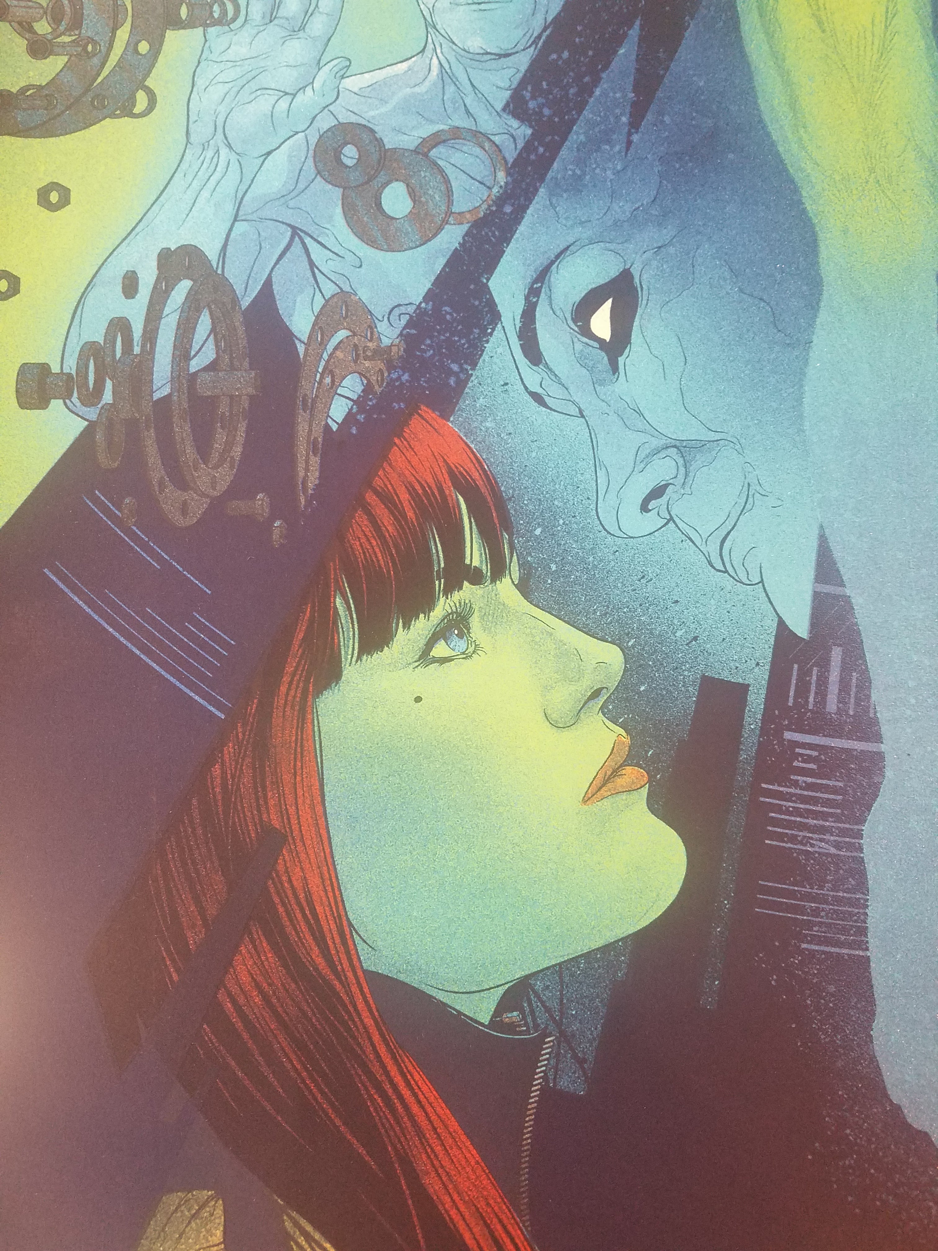 Kevin Tong Screenprint Watchmen x/125, S/N'd 2013