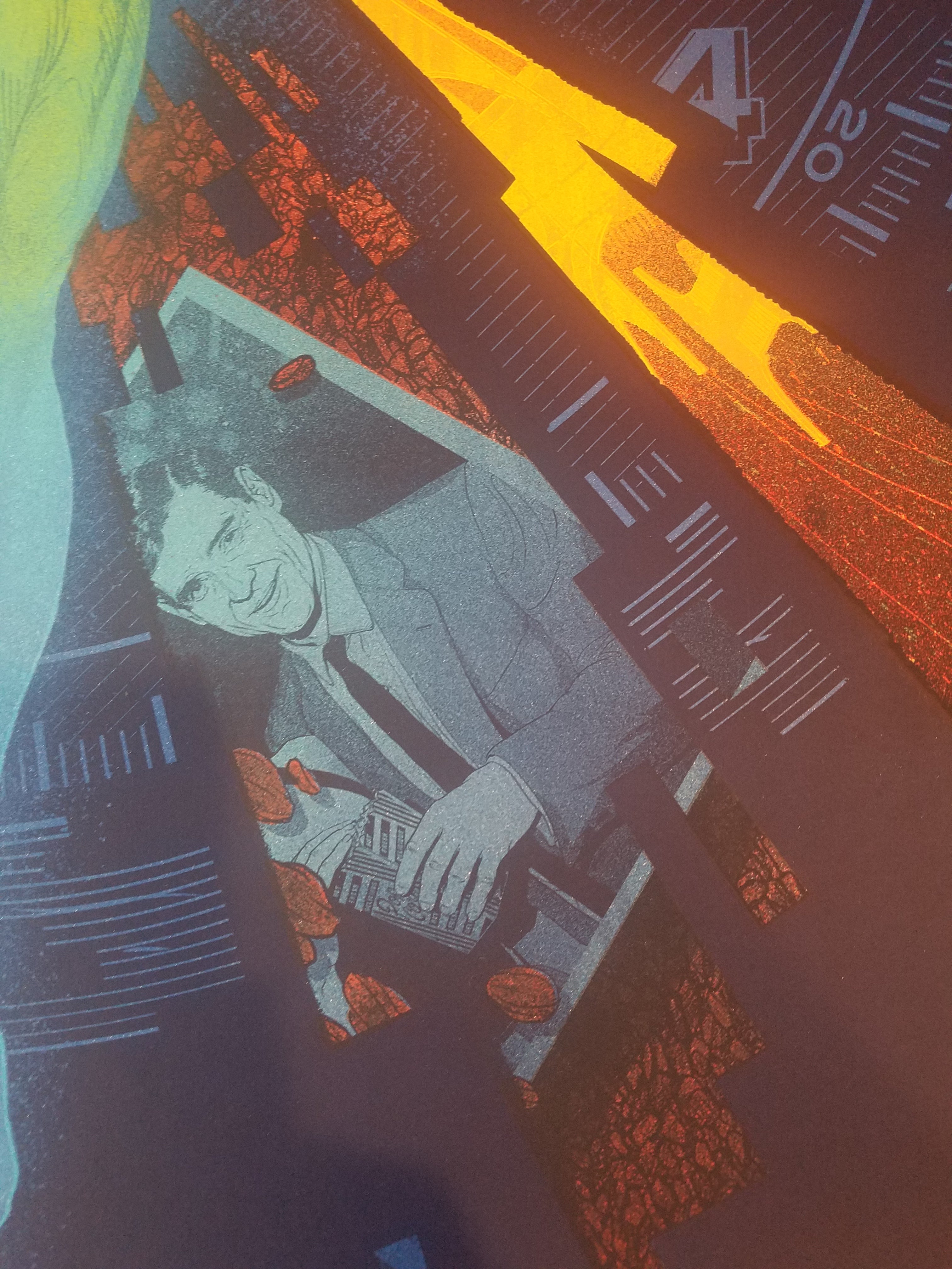 Kevin Tong Screenprint Watchmen x/125, S/N'd 2013