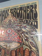 Jeff Wood - Allman Brothers - Beacon Theatre, NYC - Framed Screen print - 2011