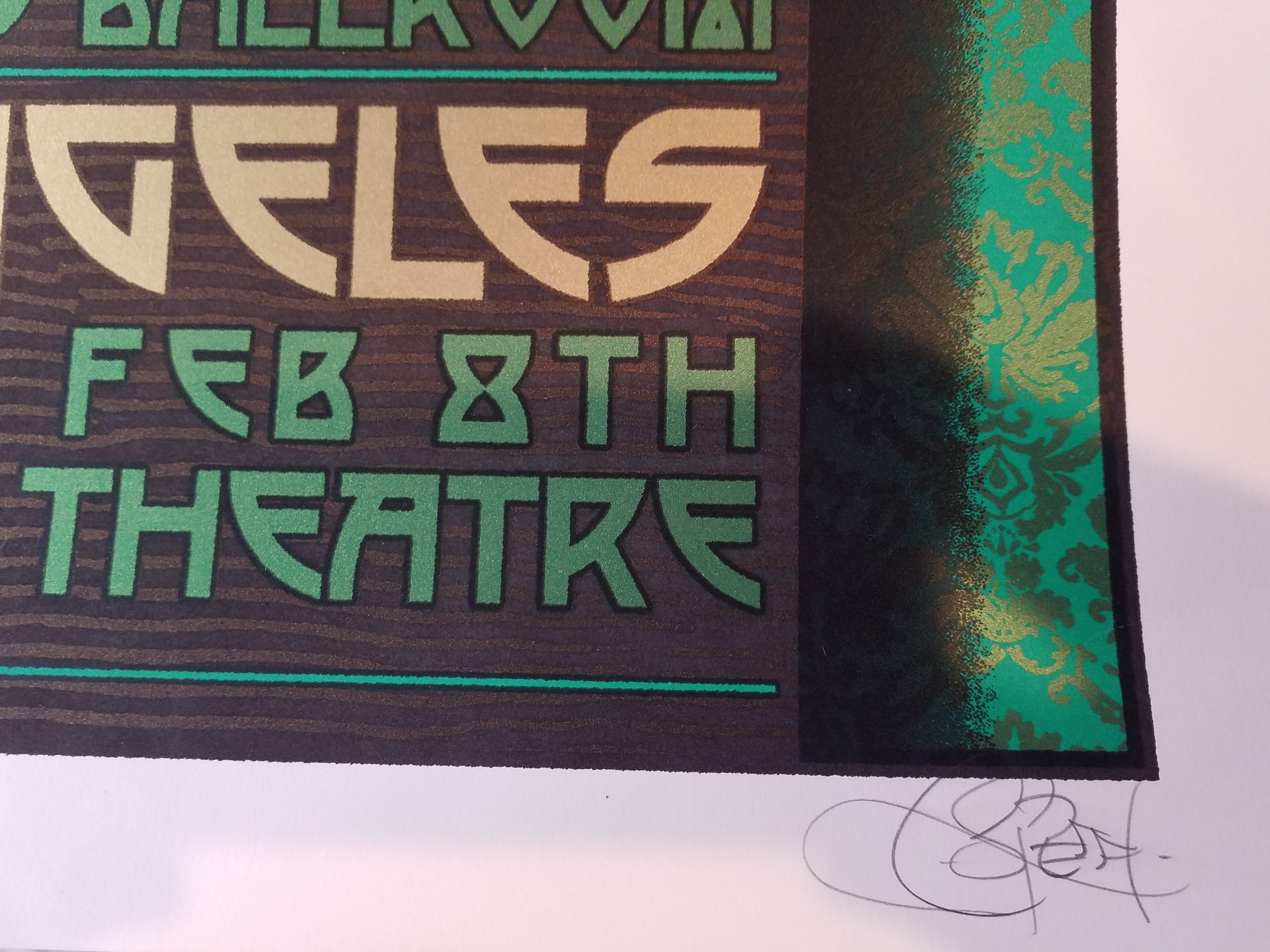 Poster artist:  Chuck Sperry  Edition:  xx/125 s/n  Type:  Screen print  Size:  20" x 58"  Location:  San Francisco, CA  Venue:  Regency Ballroom  Notes:  Check out our other listings for more hard-to-find and out-of-print posters.  Signed and numbered by the artist.