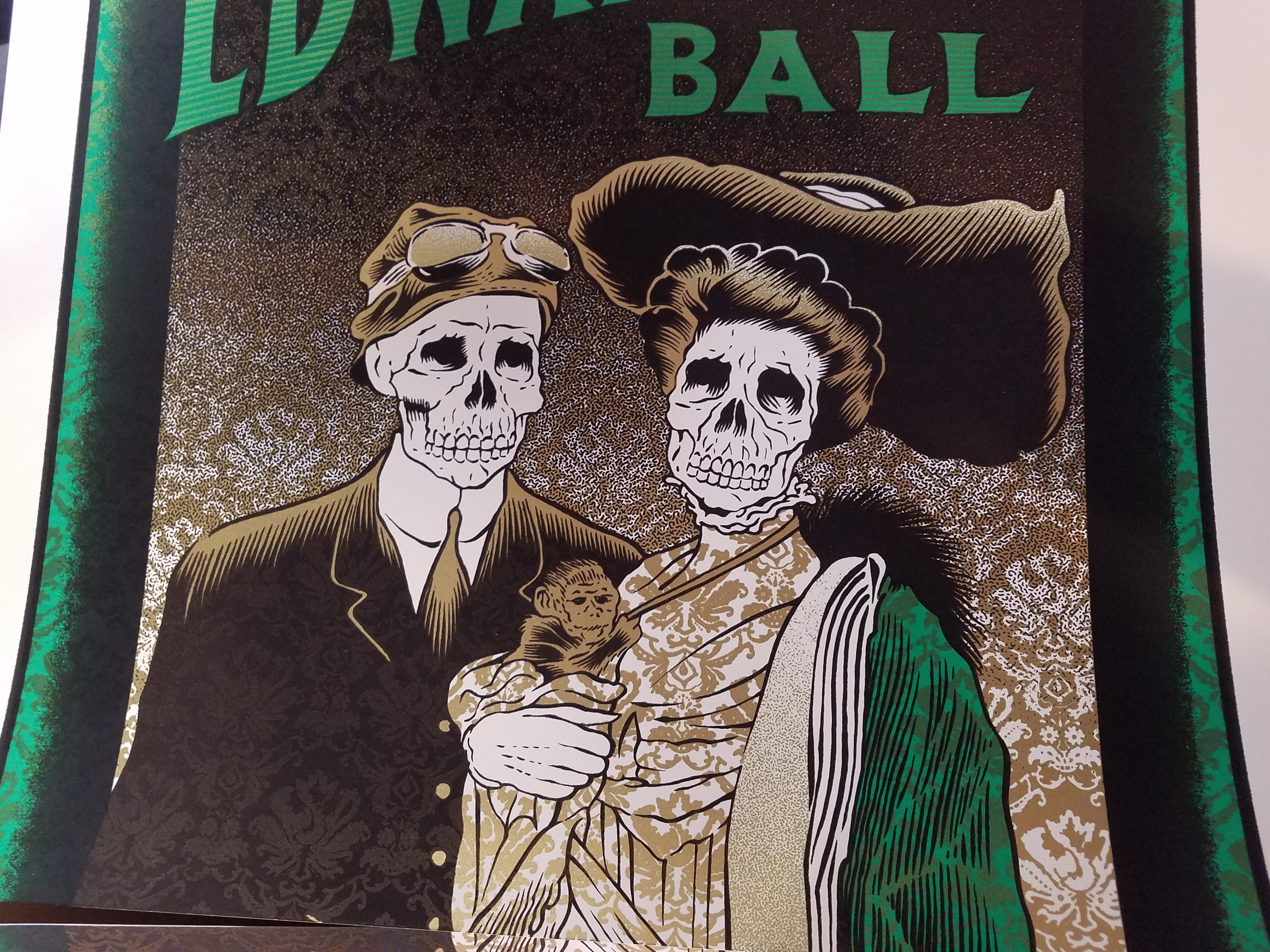 Poster artist:  Chuck Sperry  Edition:  xx/125 s/n  Type:  Screen print  Size:  20" x 58"  Location:  San Francisco, CA  Venue:  Regency Ballroom  Notes:  Check out our other listings for more hard-to-find and out-of-print posters.  Signed and numbered by the artist.