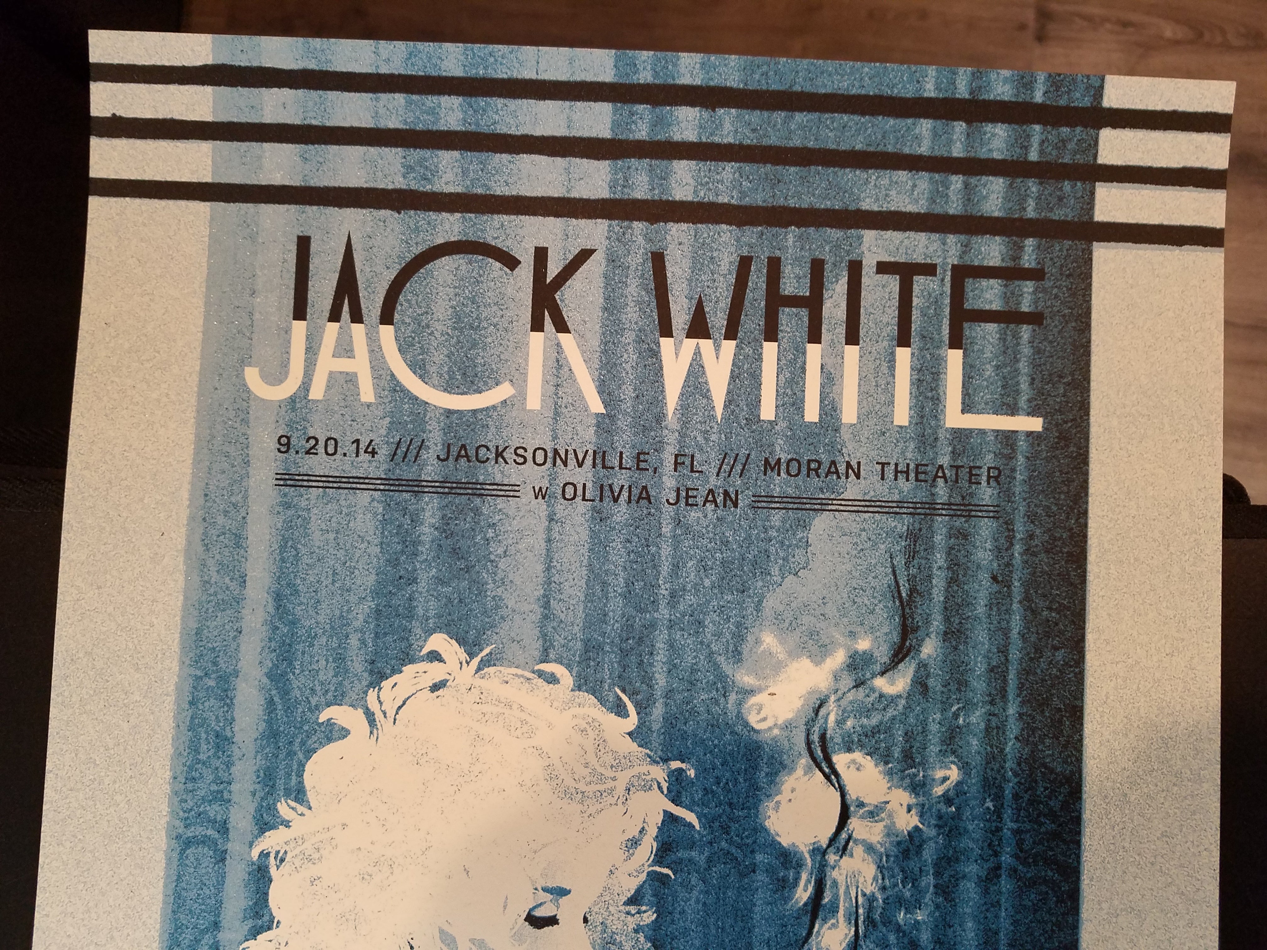 Jack White Morgan Theatre, Jacksonville, FL The Silent Giants Sep 20 2014