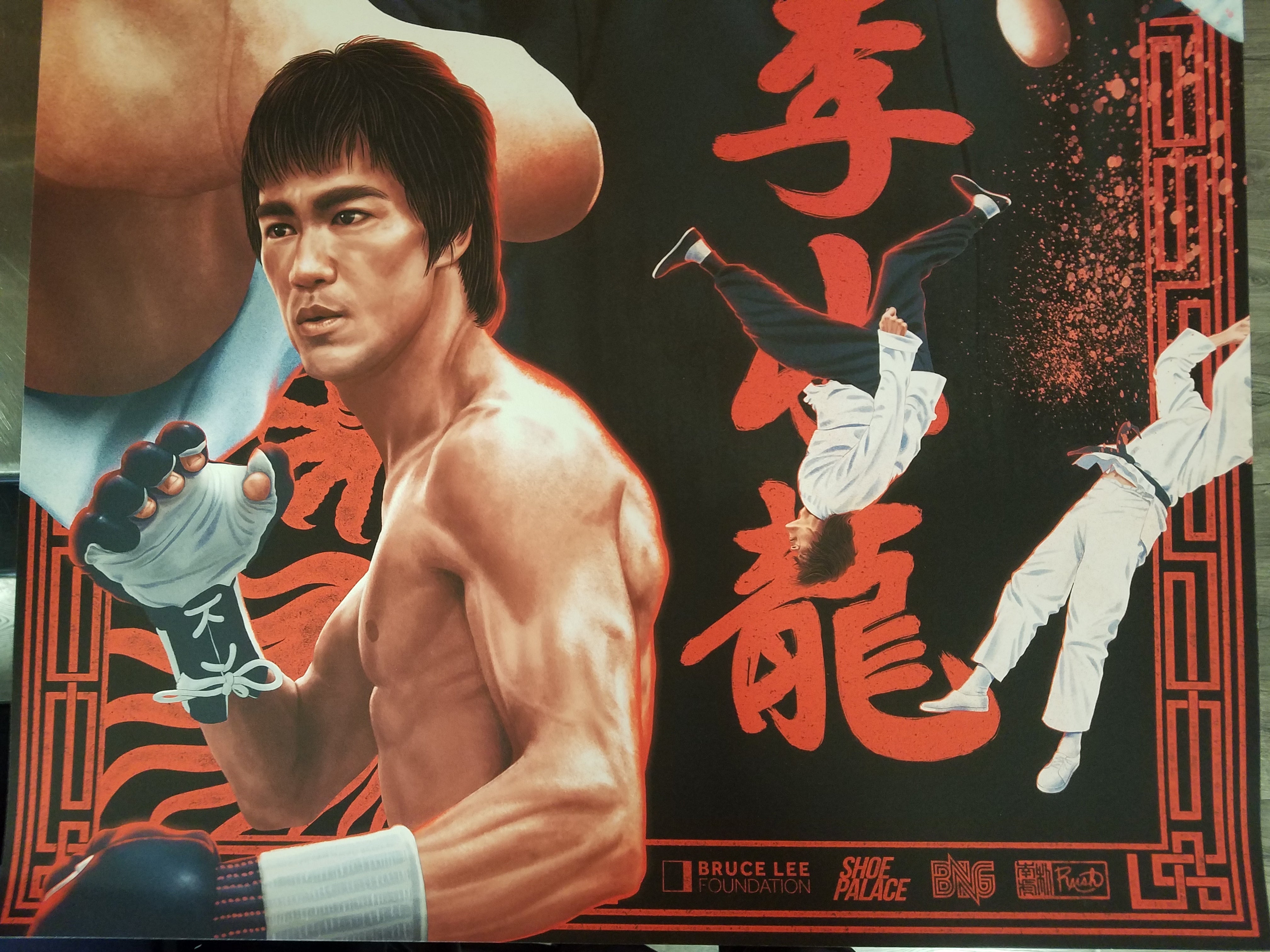 Jason Raish - "Bruce Lee" Timed Giclee Print - 2022