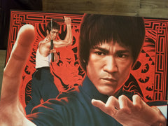 Jason Raish - "Bruce Lee" Timed Giclee Print - 2022