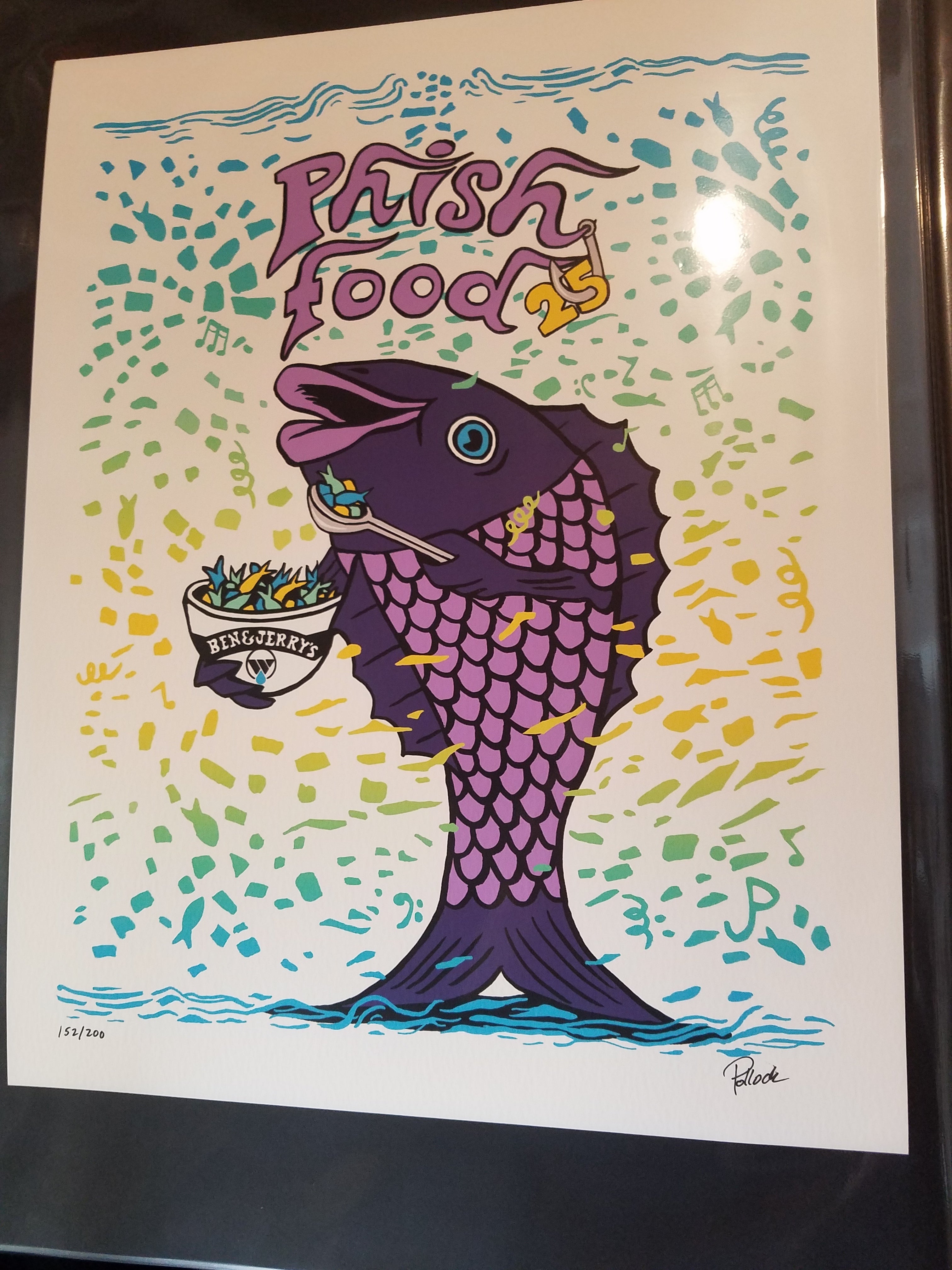 Jim Pollock 2022 "Phish Food" Charity Print Set