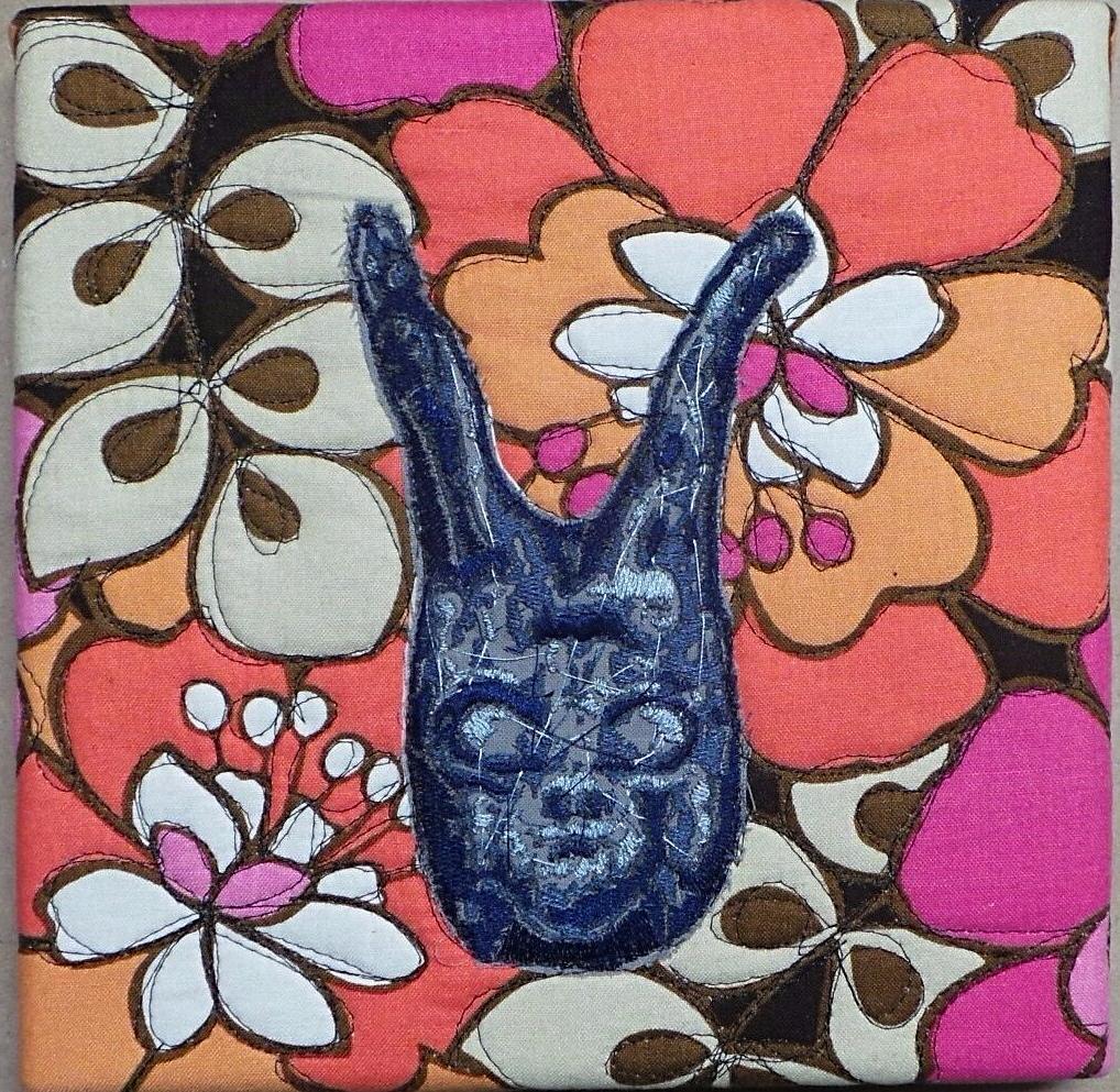 Cult #6 by Luke Haynes Quilt On Wood Donnie Darko Limited 1/1