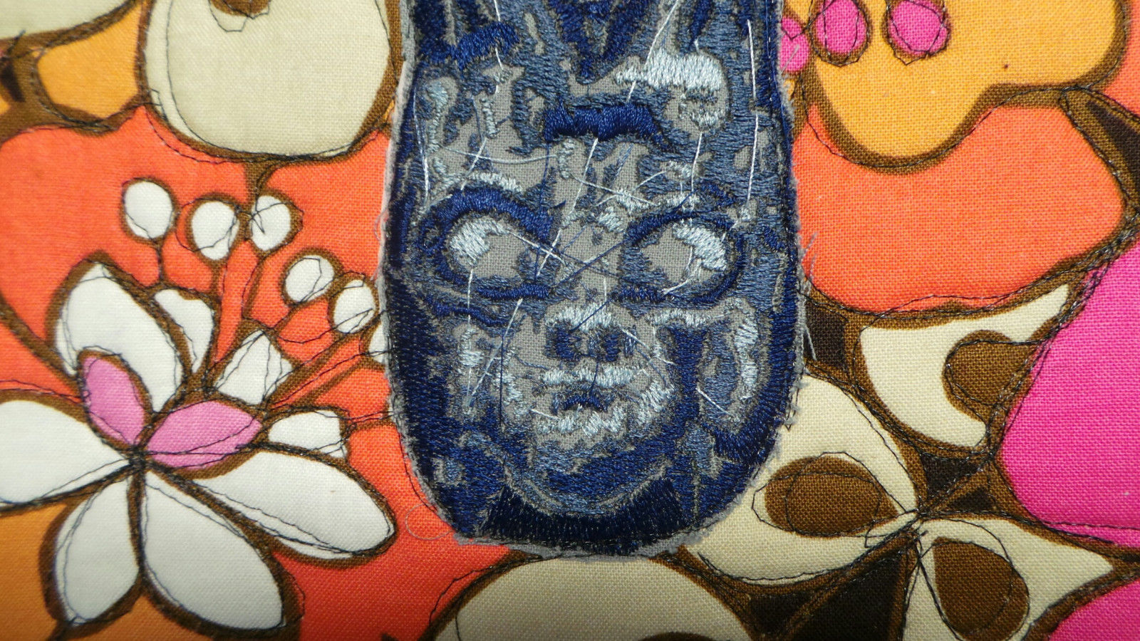 Cult #6 by Luke Haynes. Limited edition of only 1 piece. 8" x 8". Inspired by Donnie Darko. stored in very good condition and wrapped in packing paper for protection.