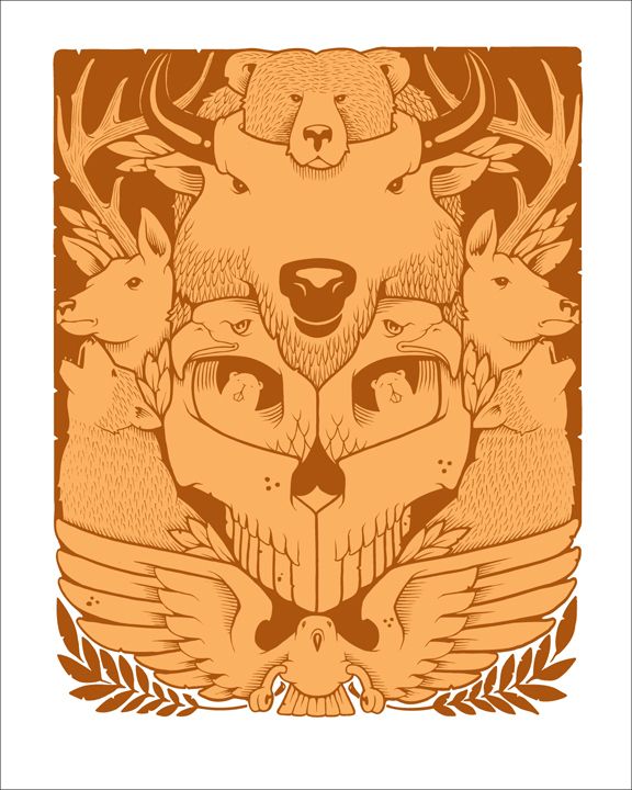 Wild Kingdom Showcase Rotofugi 2012 Jeremy Fish S/N ###/100