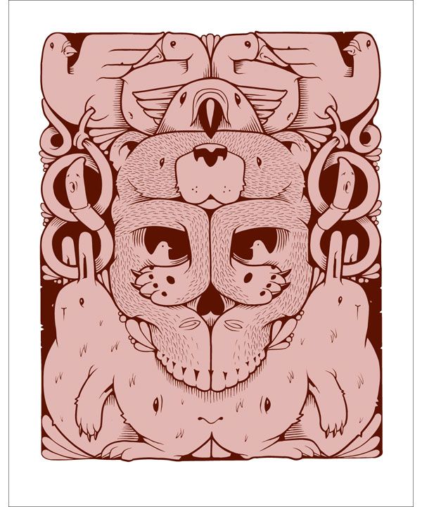 Wild Kingdom Showcase Rotofugi 2012 Jeremy Fish S/N ###/100
