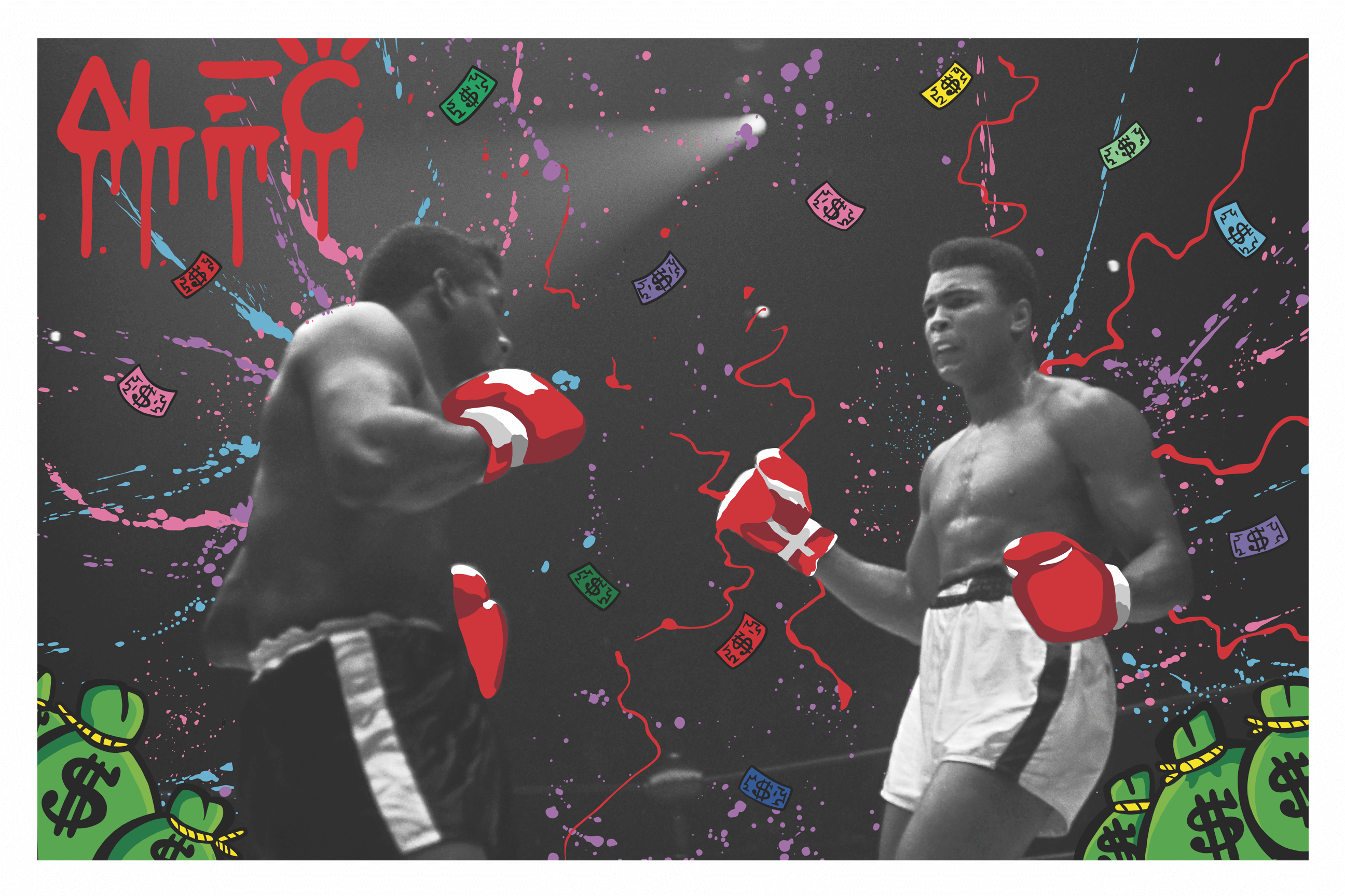Alec Monopoly The Greatest of All Time (Regular Edition) Muhammed Ali xx/150
