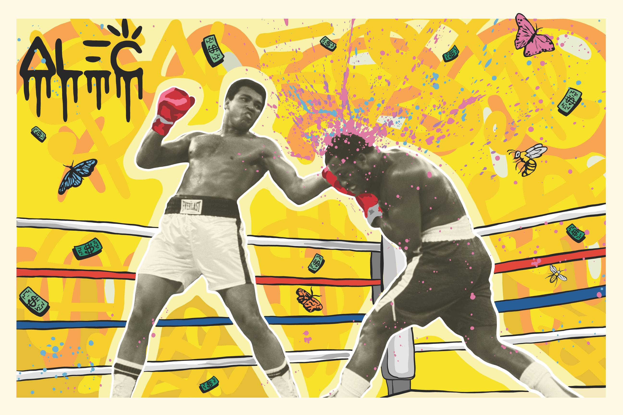 The Greatest of All Time (Regular Edition) Muhammed Ali - Alec Monopoly Brand