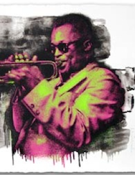 Mr. Brainwash Miles Davis Screenprint 4-Poster Set xx/50 S/N'd
