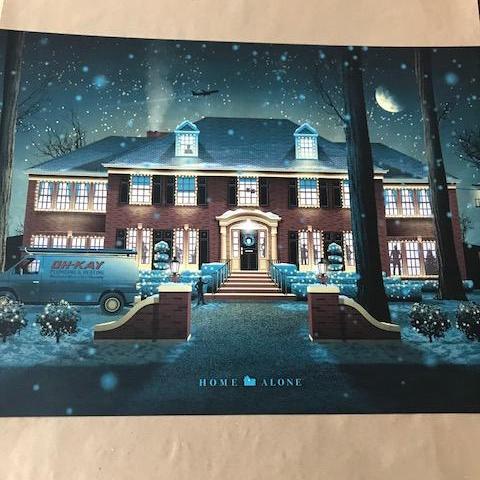 HOME ALONE - 2014 DKNG POSTER PRINT MACAULAY CULKIN KEVIN MCCALLISTER MOVIE