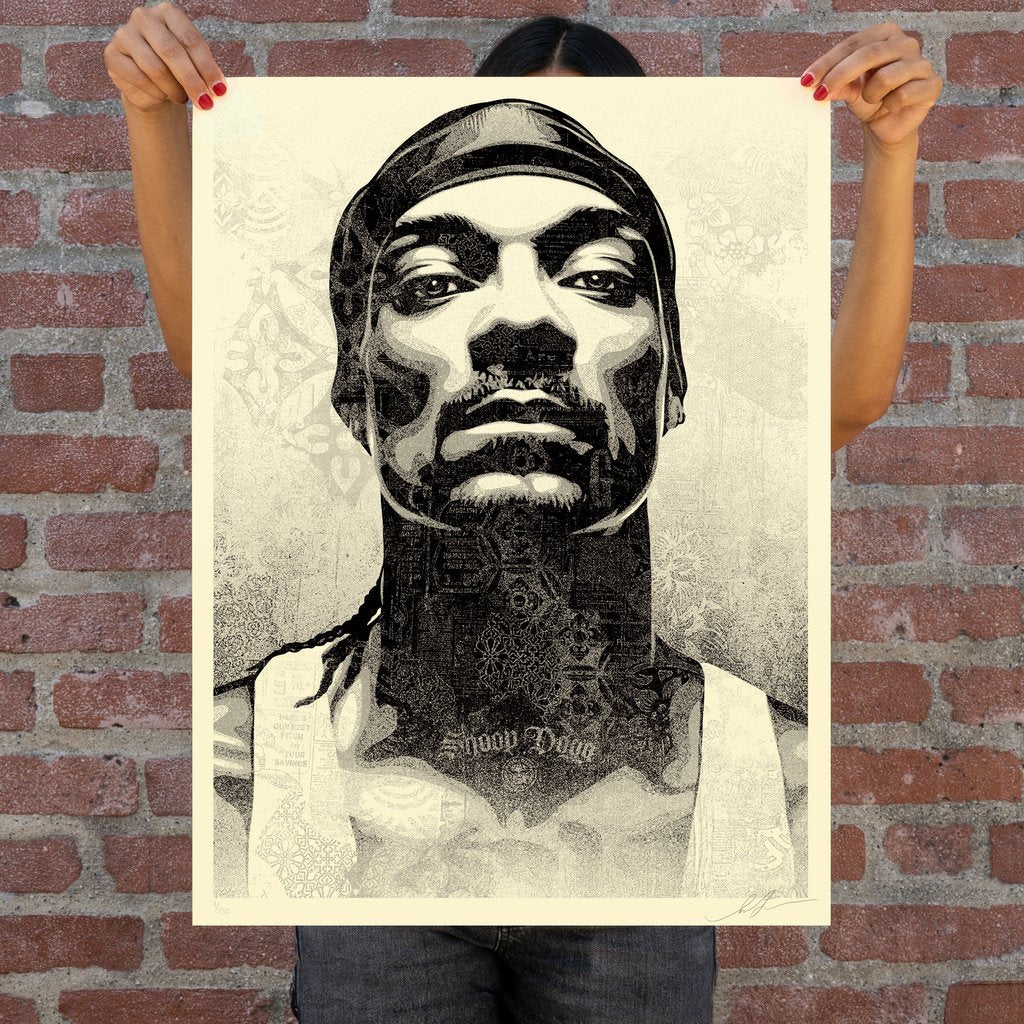 Shepard Fairey Snoop Dogg Snoop D-O Double G Poster s/n xx/450 2020