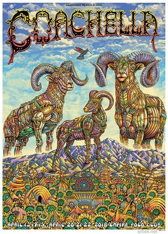 BottleRock Festival Poster Napa Valley Regular Edition Poster Print - 2021