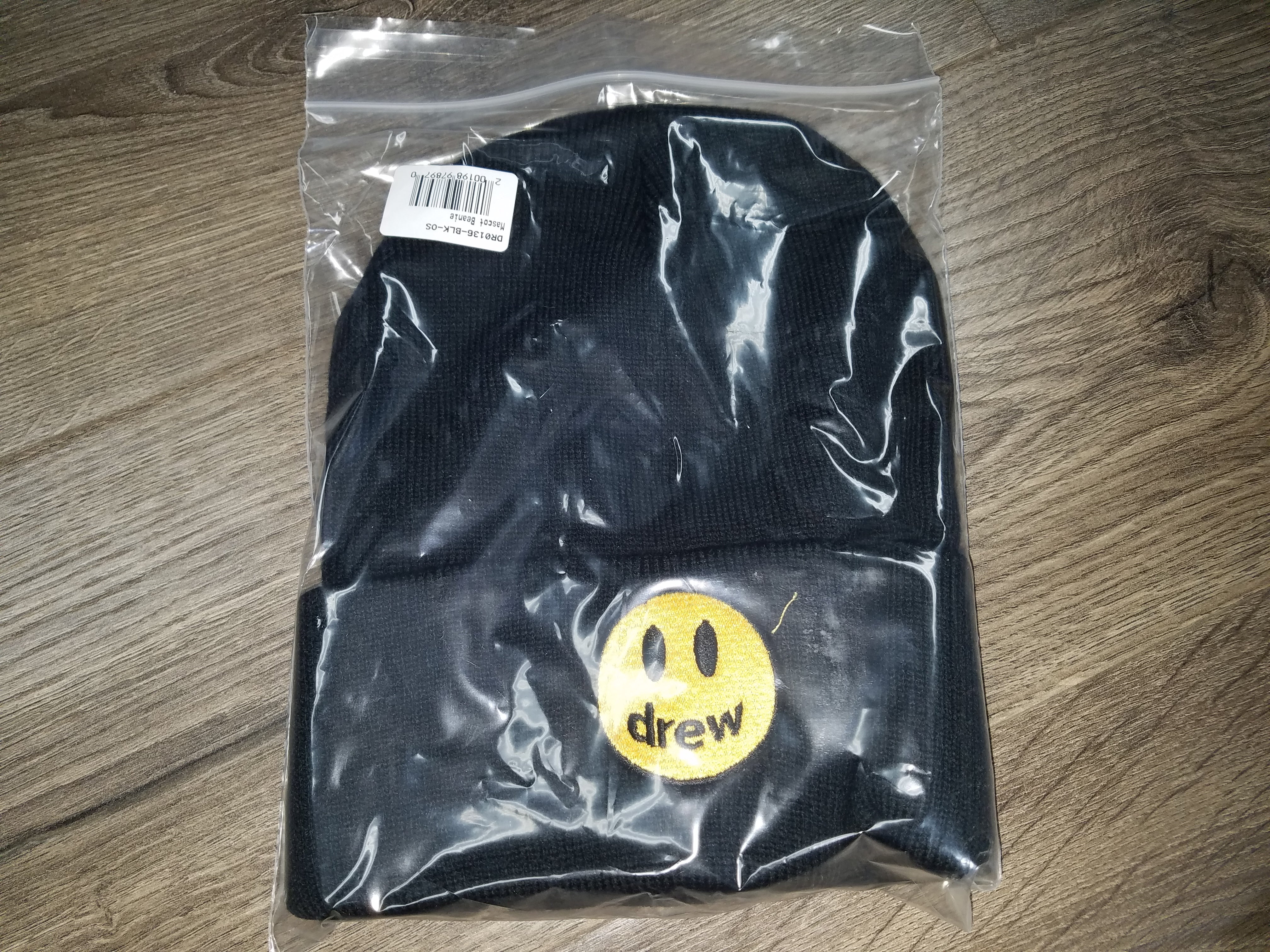 House of Drew Collection Mascot Beanie Hat Black and Yellow
