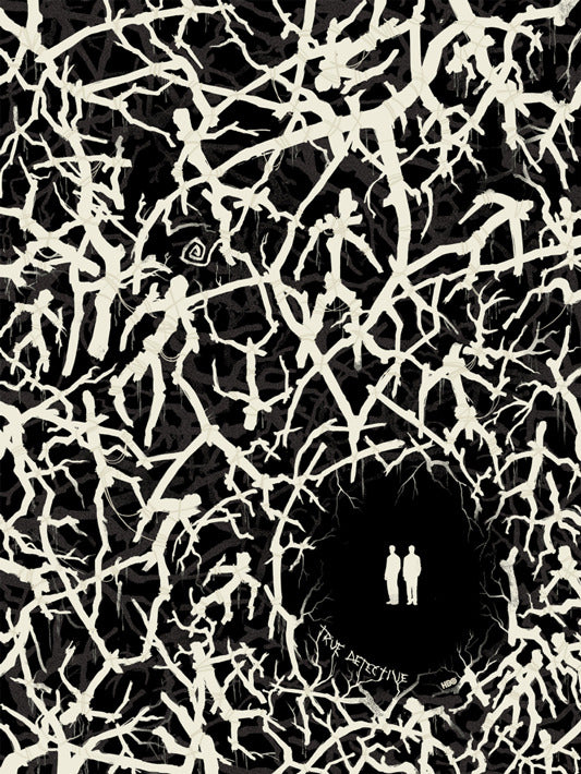 Phantom City Creative True Detective Screen Print  2014