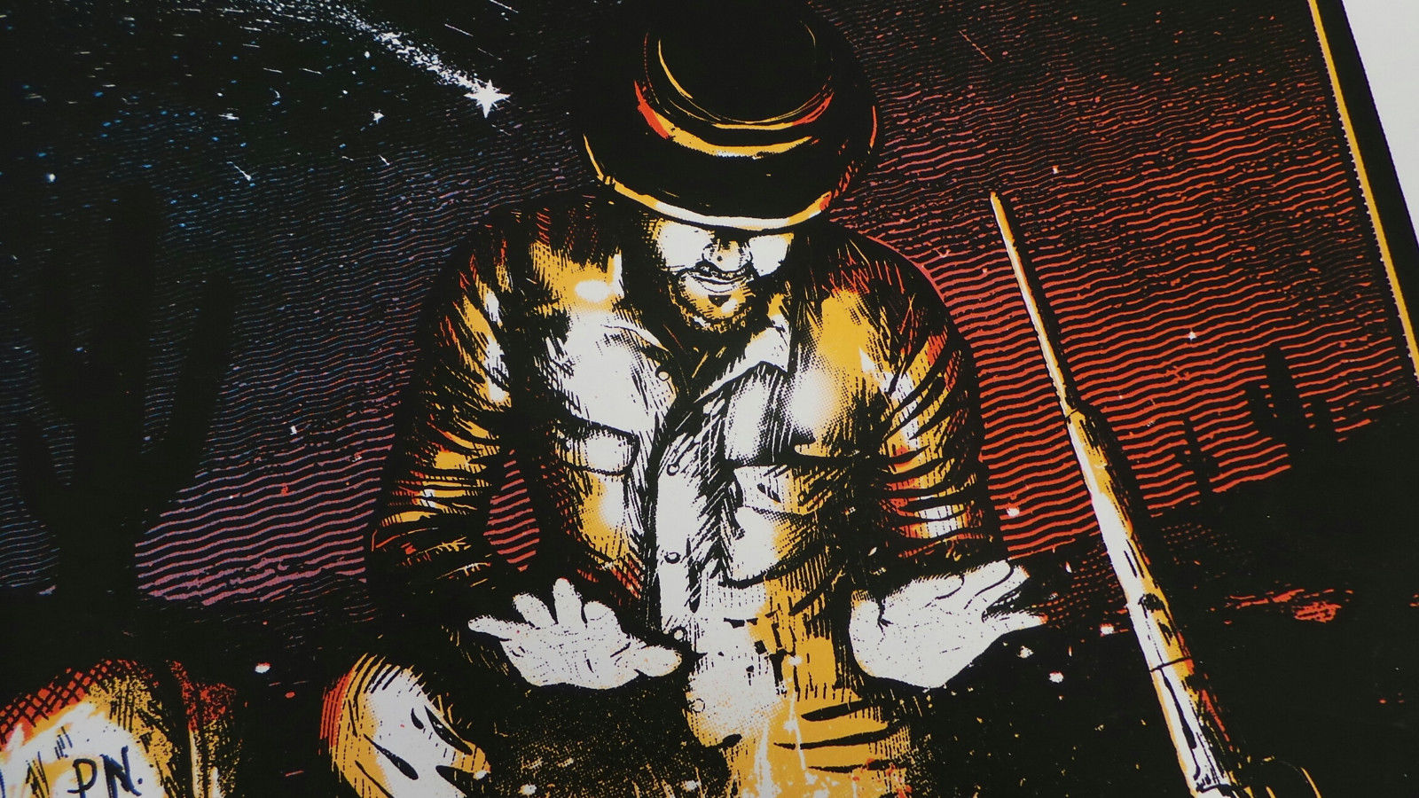 The Avett Brothers Missoula Screen Print Poster Zeb Love