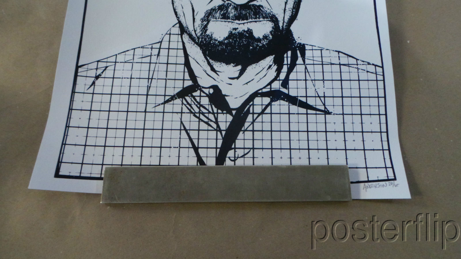 Title: Respect the Chemistry 2013  Artist: Timothy Anderson  Edition:  xx/65  Type: Screen print.  Size: 12" x 16"  Notes:  Signed and numbered by the artist.  For the hit TV series 'Breaking Bad' on AMC Channel, Walter White half Heisenberg.  Print is stored flat in very good condition. Following purchase, prints are rolled in archival paper and shipped with bubble wrap in sturdy cardboard tubes.  Check out our other listings for more hard-to-find and out-of-print posters.