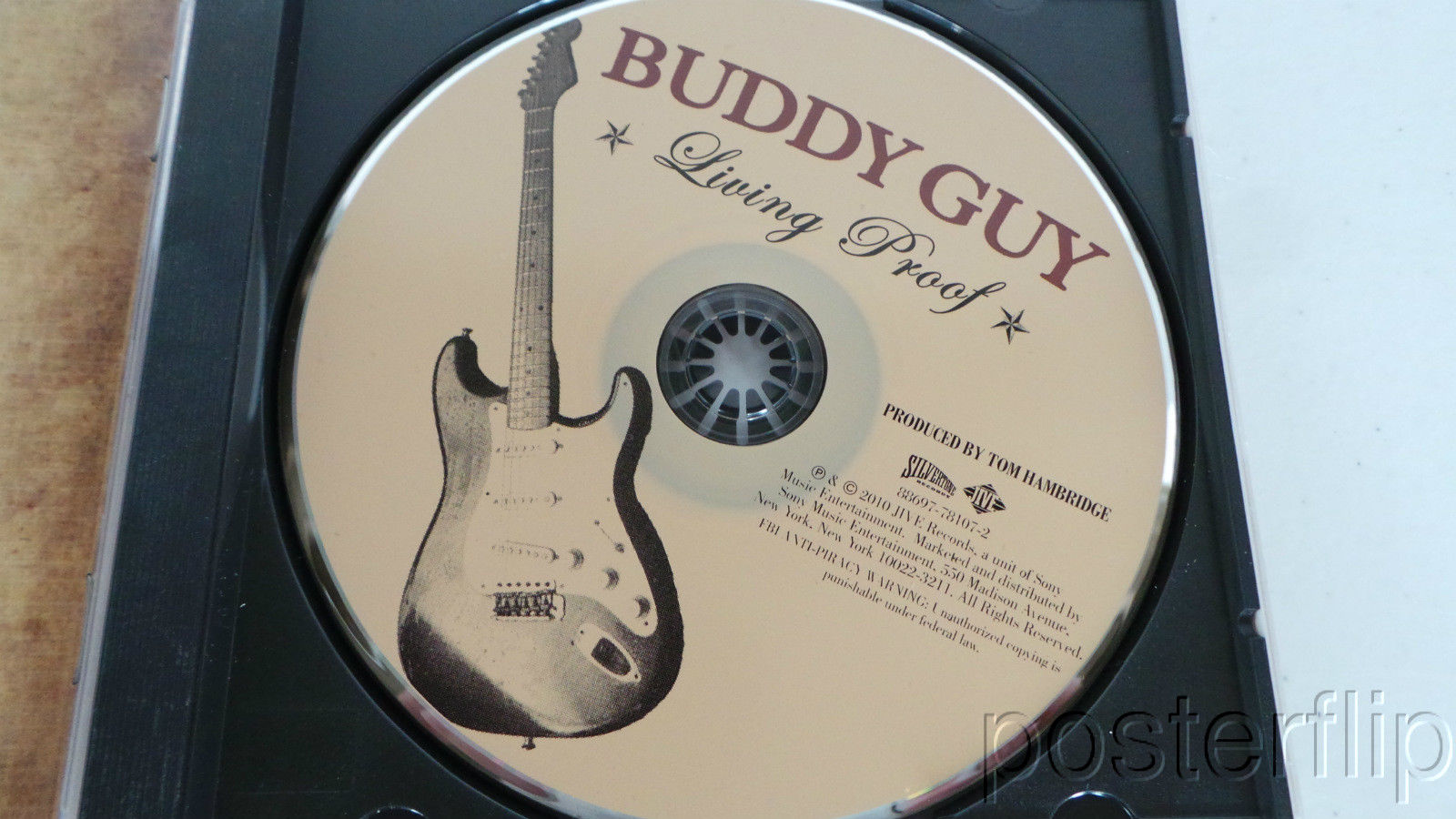 Notes:  Buddy Guy Living Proof Autographed CD Booklet + CD  You are purchasing a CD with autographed booklet.  Cd is from 2010 and was signed by Buddy Guy.  Buyer will receive the CD case, the CD and the autographed booklet.  Everything pictured will be included.  Item is in very good condition.  Please see photos for details.